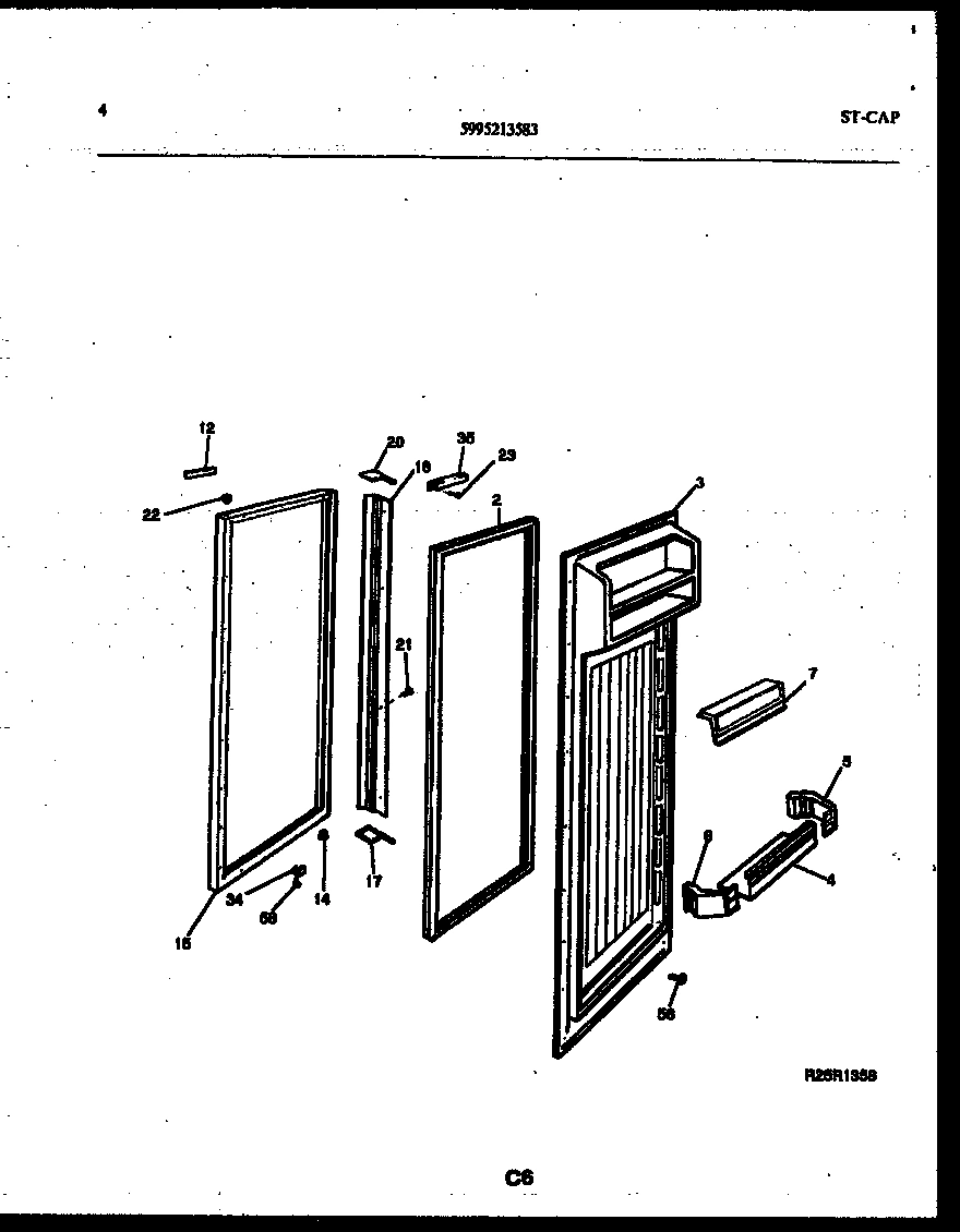 03 - REFRIGERATOR DOOR PARTS