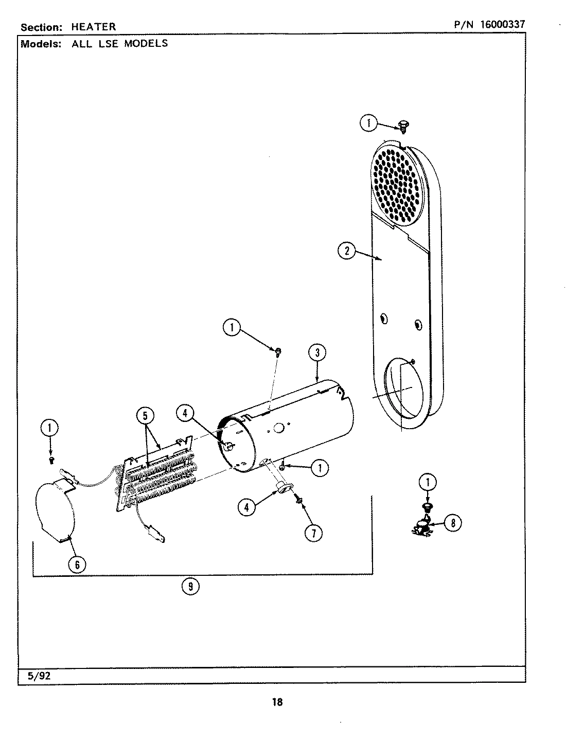 10 - HEATER (LSE7800ADW,ADL,ACW,ACL)