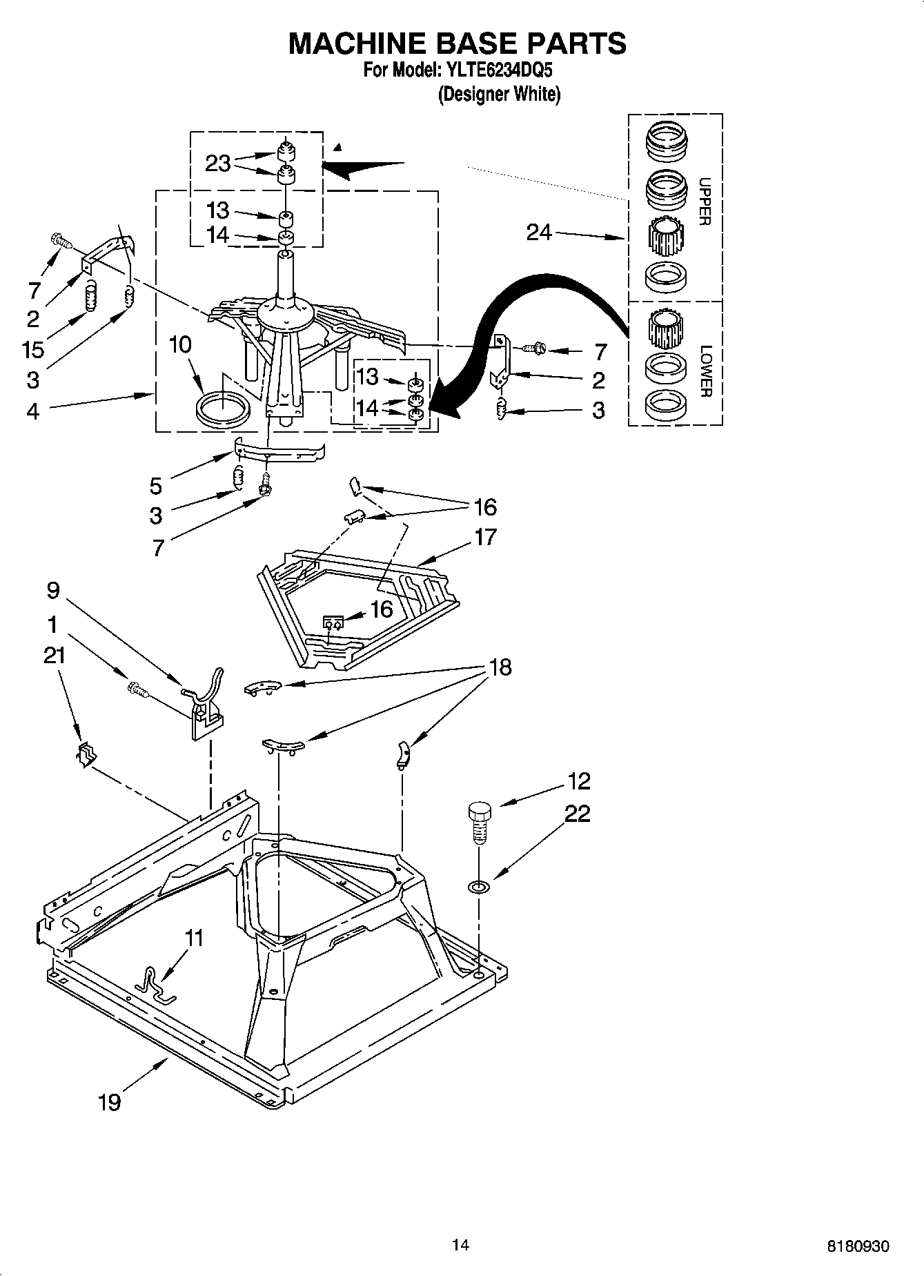 09 - MACHINE BASE PARTS