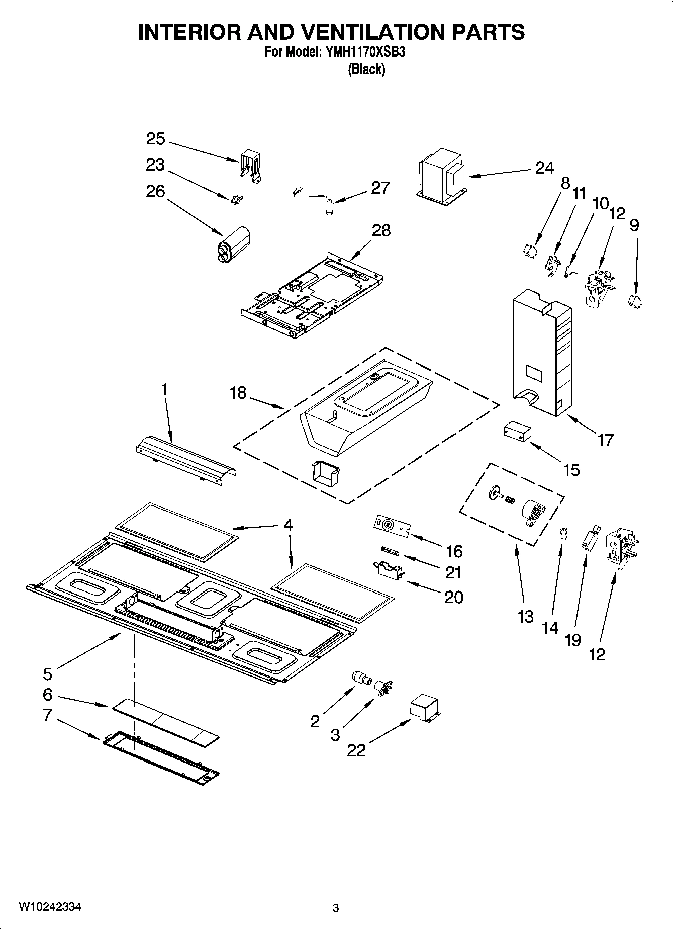 03 - INTERIOR AND VENTILATION PARTS