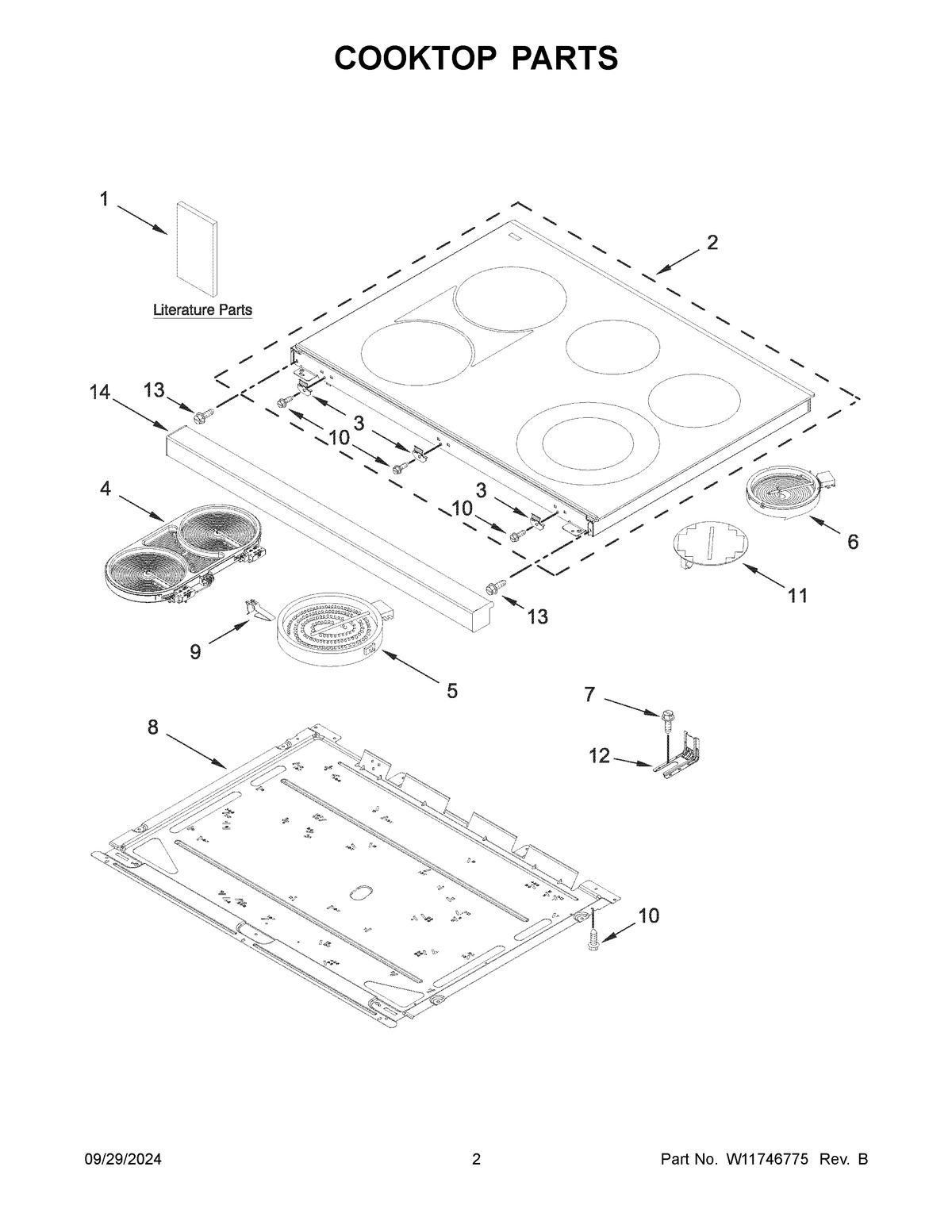 02 - COOKTOP PARTS
