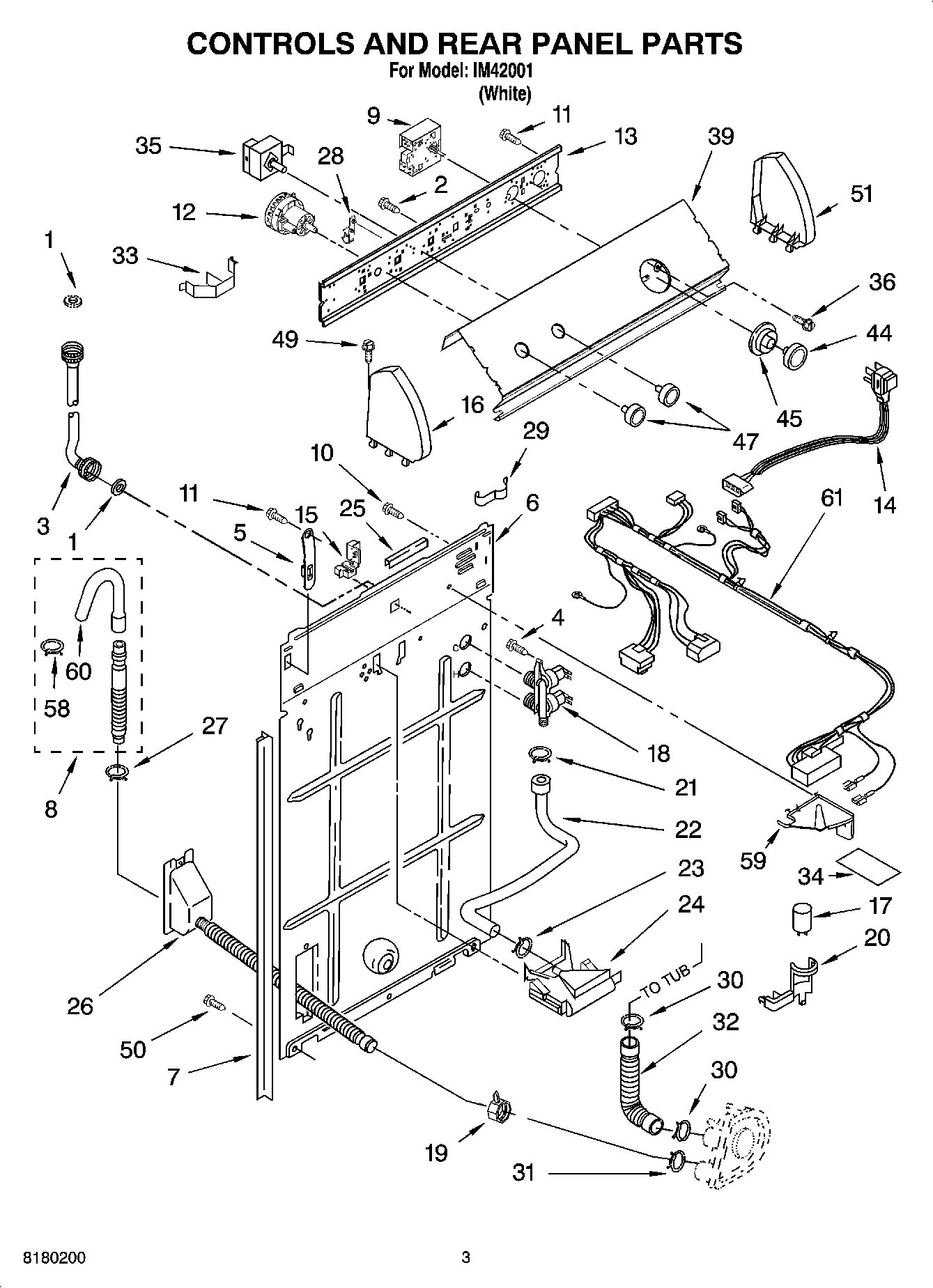 02 - CONTROLS AND REAR PANEL PARTS