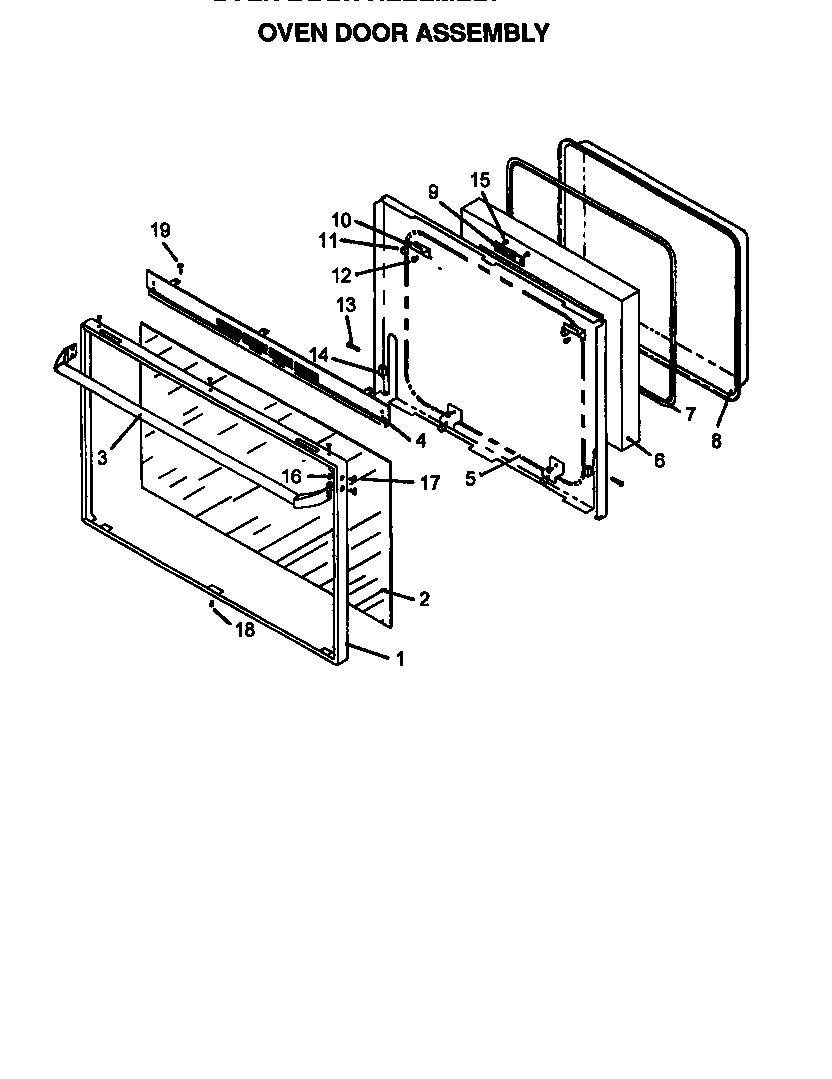 06 - OVEN DOOR ASSY