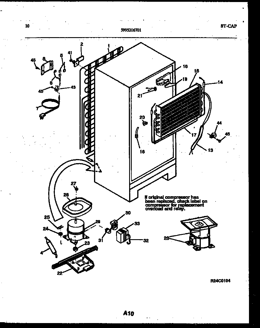 06 - SYSTEM AND AUTOMATIC DEFROST PARTS