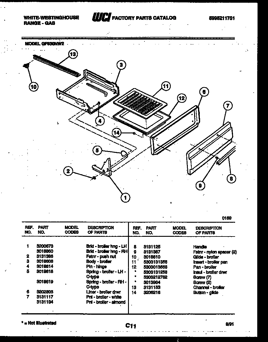 04 - BROILER DRAWER PARTS
