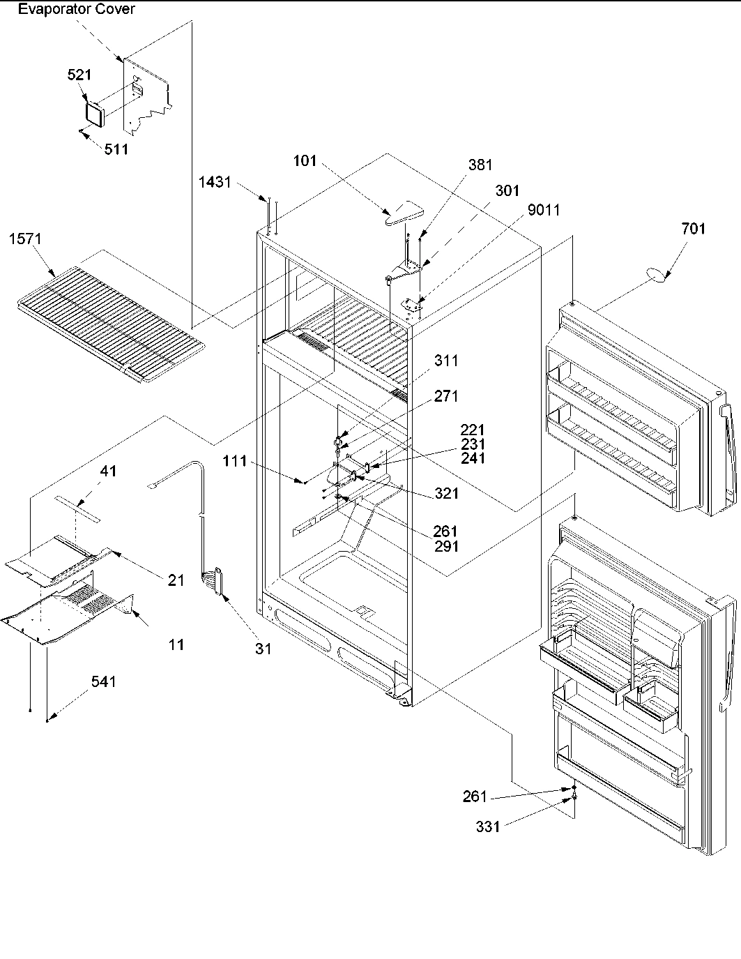 04 - Door Hinges, Fz Duct