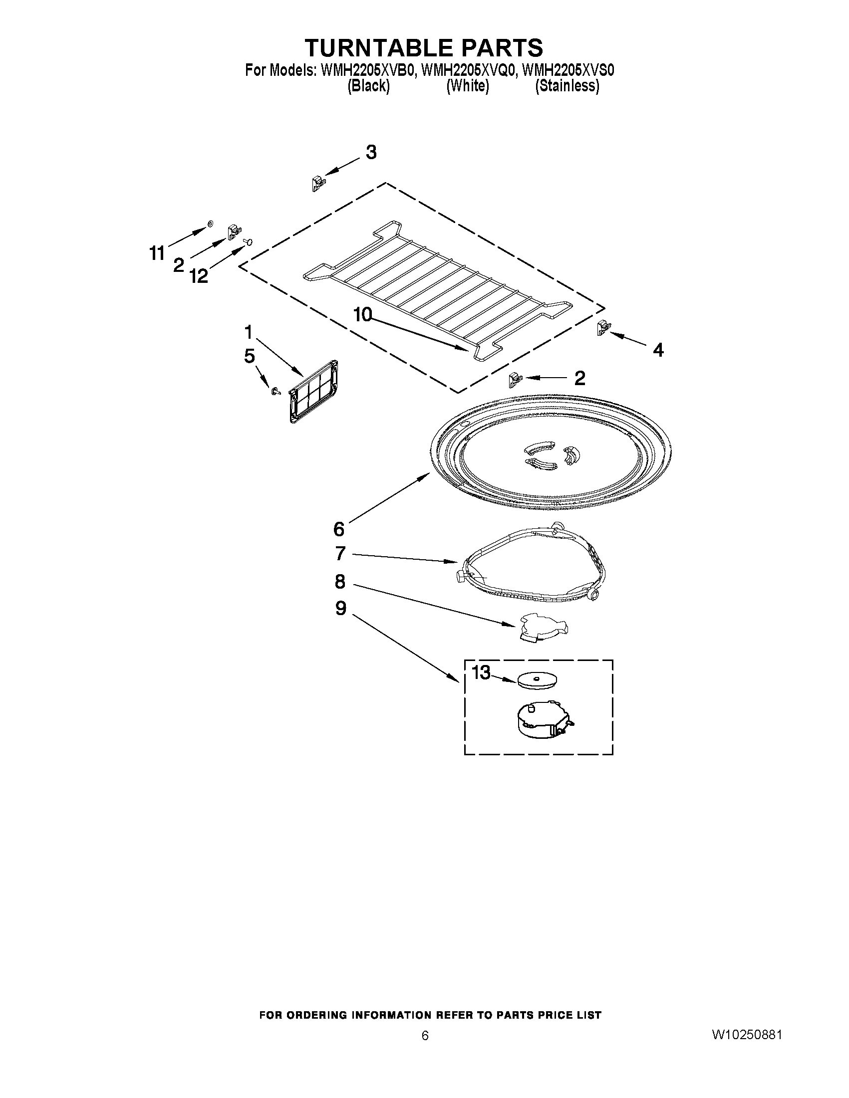 05 - TURNTABLE PARTS