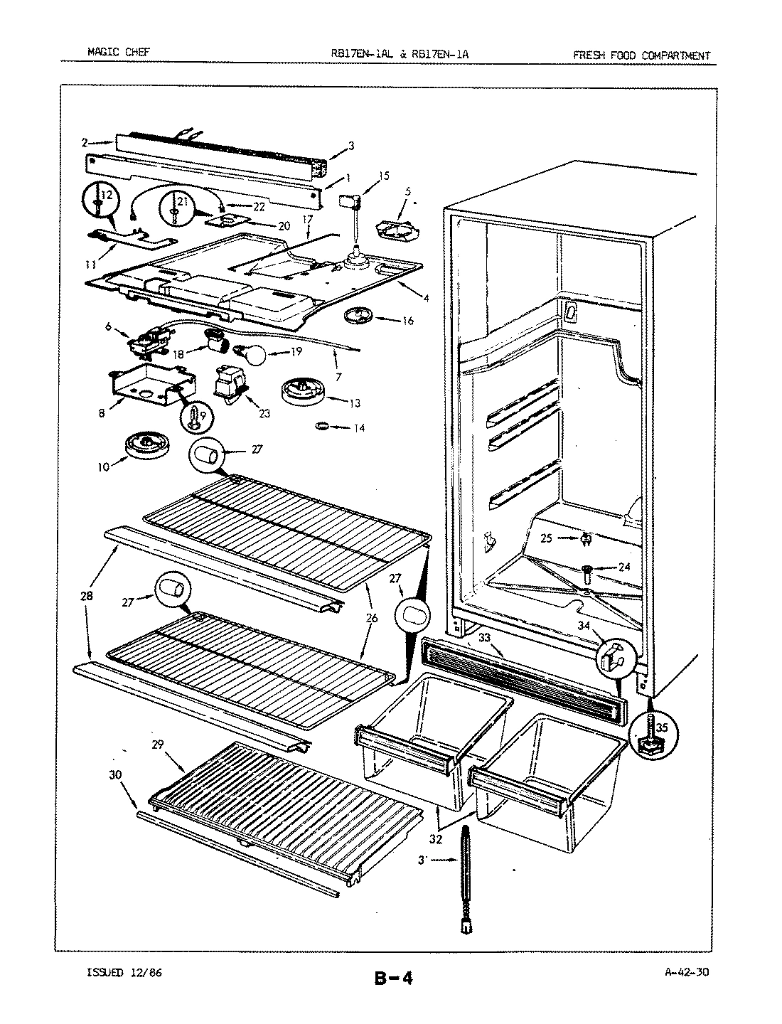 03 - FRESH FOOD COMPARTMENT