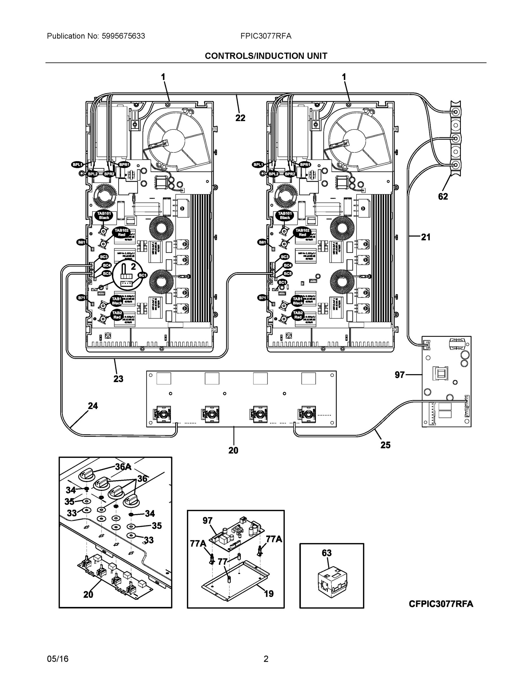 02 - CONTROLS/INDUCTION UNIT