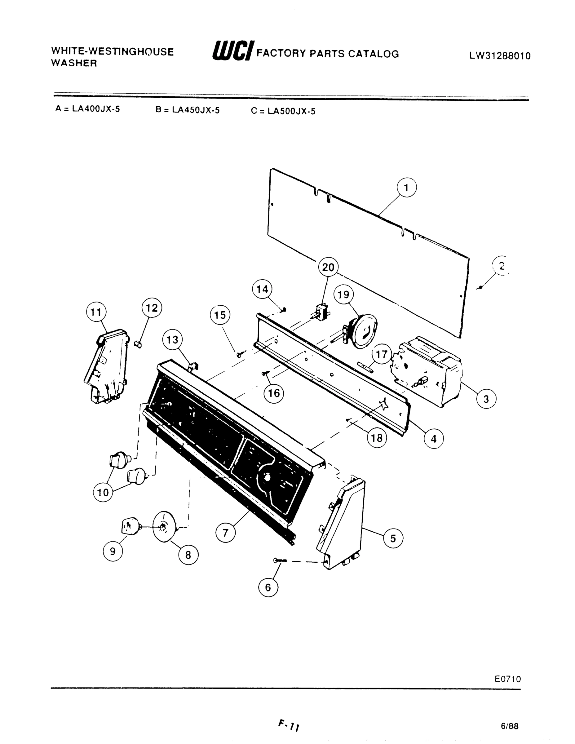 02 - CONSOLE AND CONTROL PARTS