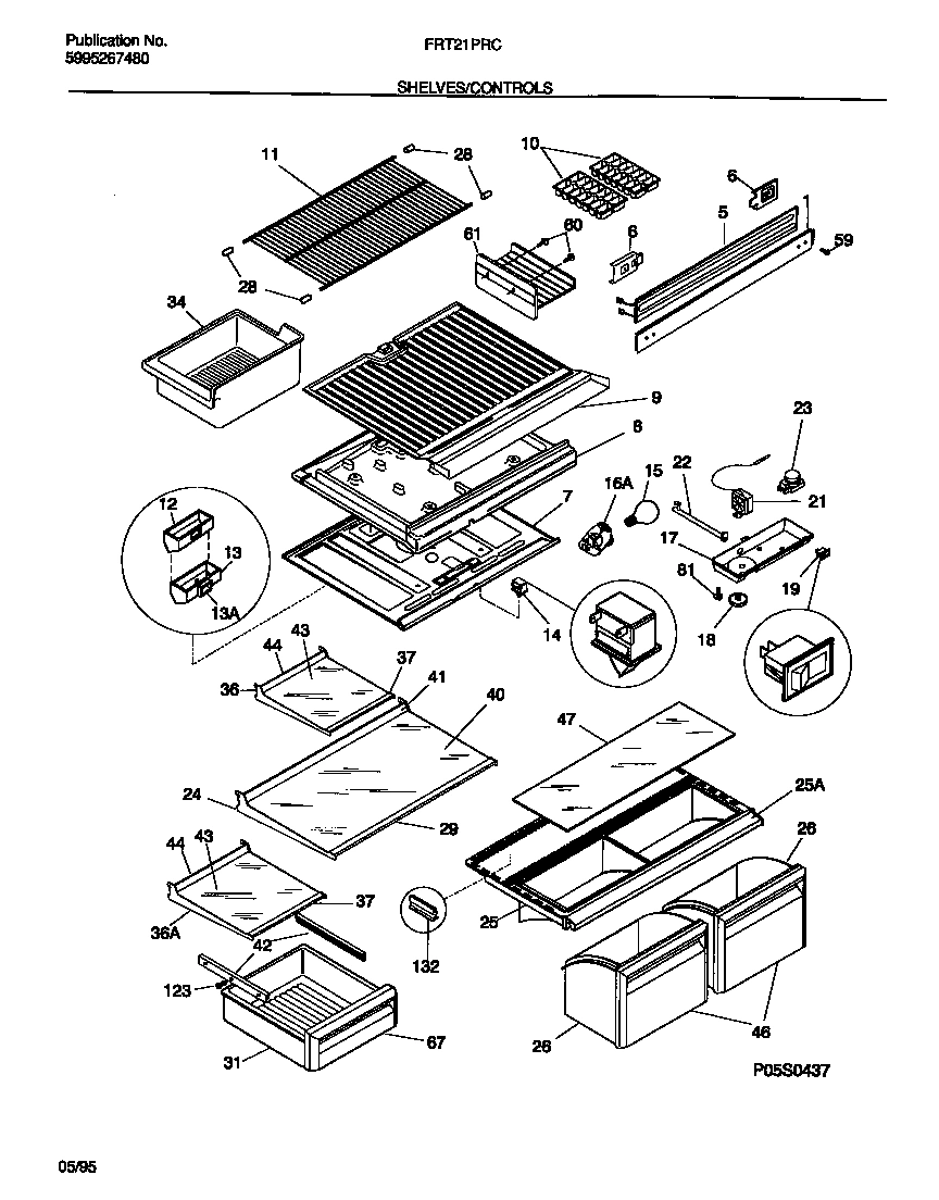 04 - SHELVES/CONTROLS