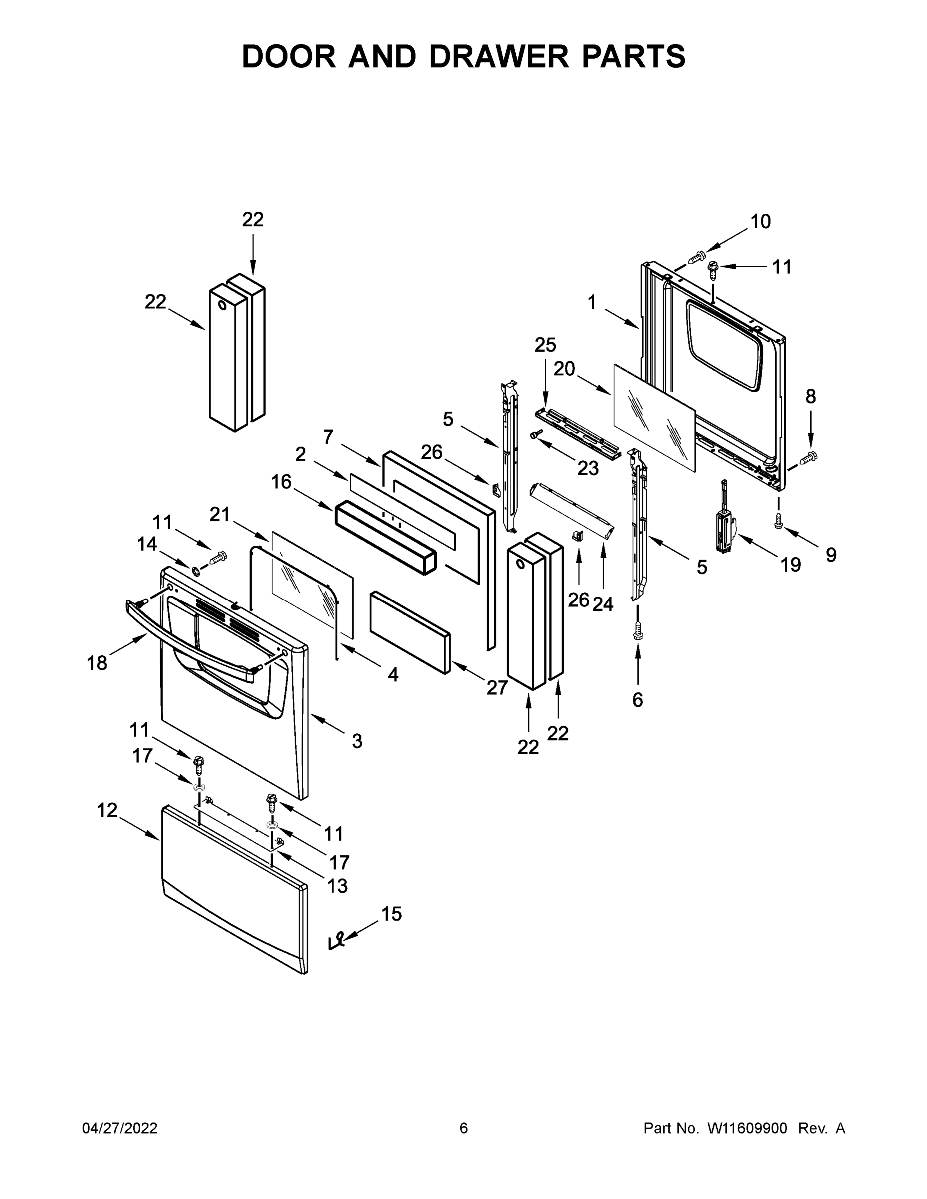 04 - DOOR AND DRAWER PARTS
