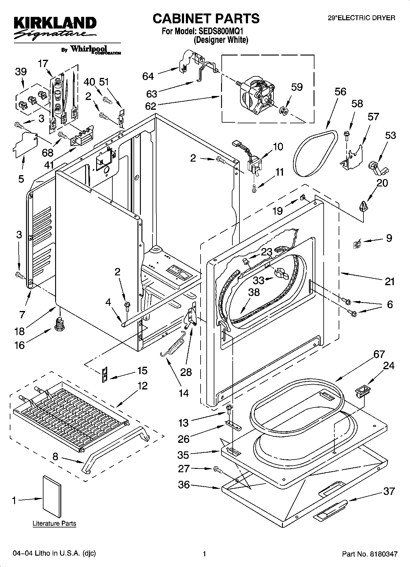 01 - CABINET PARTS