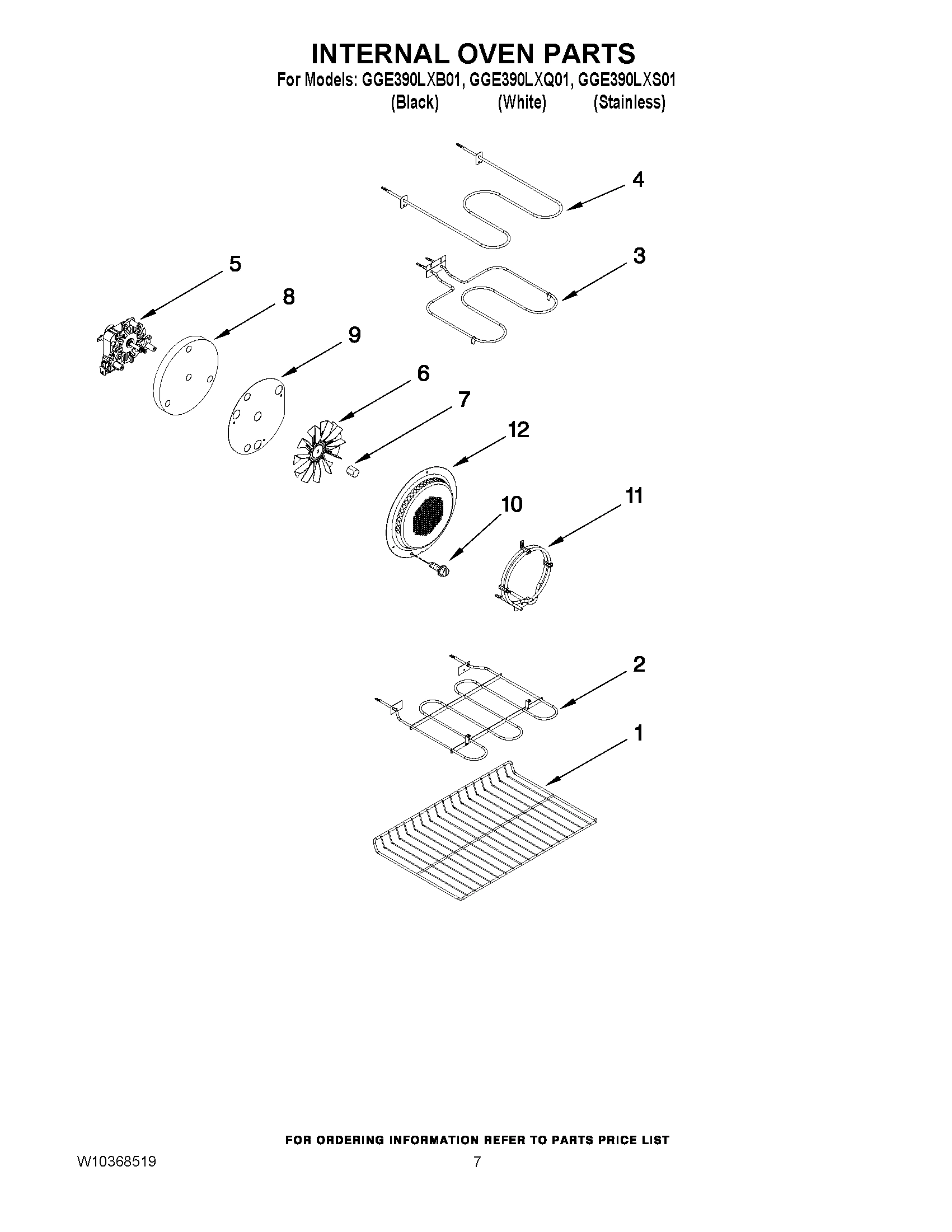 06 - INTERNAL OVEN PARTS