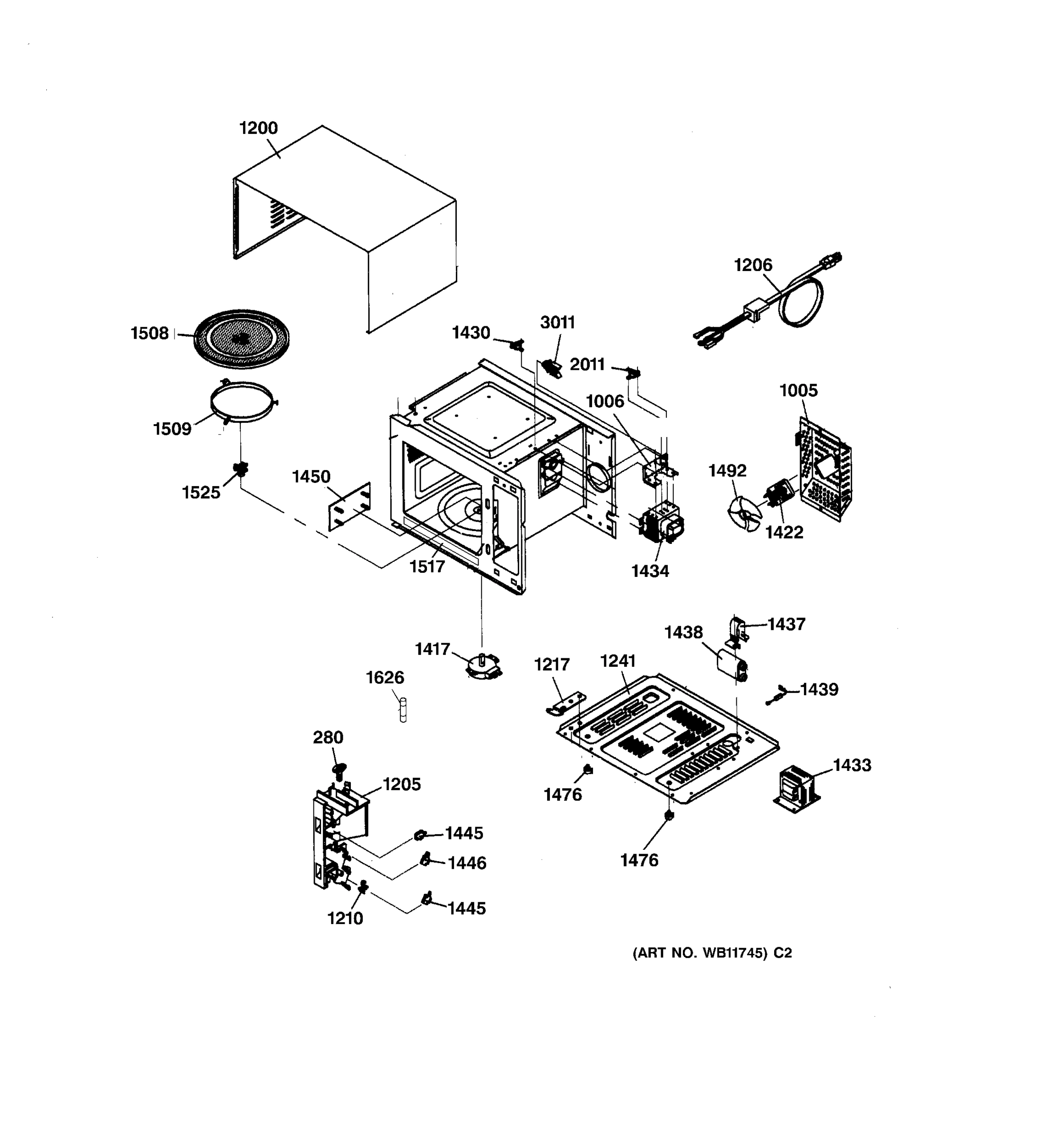 OVEN & CABINET PARTS