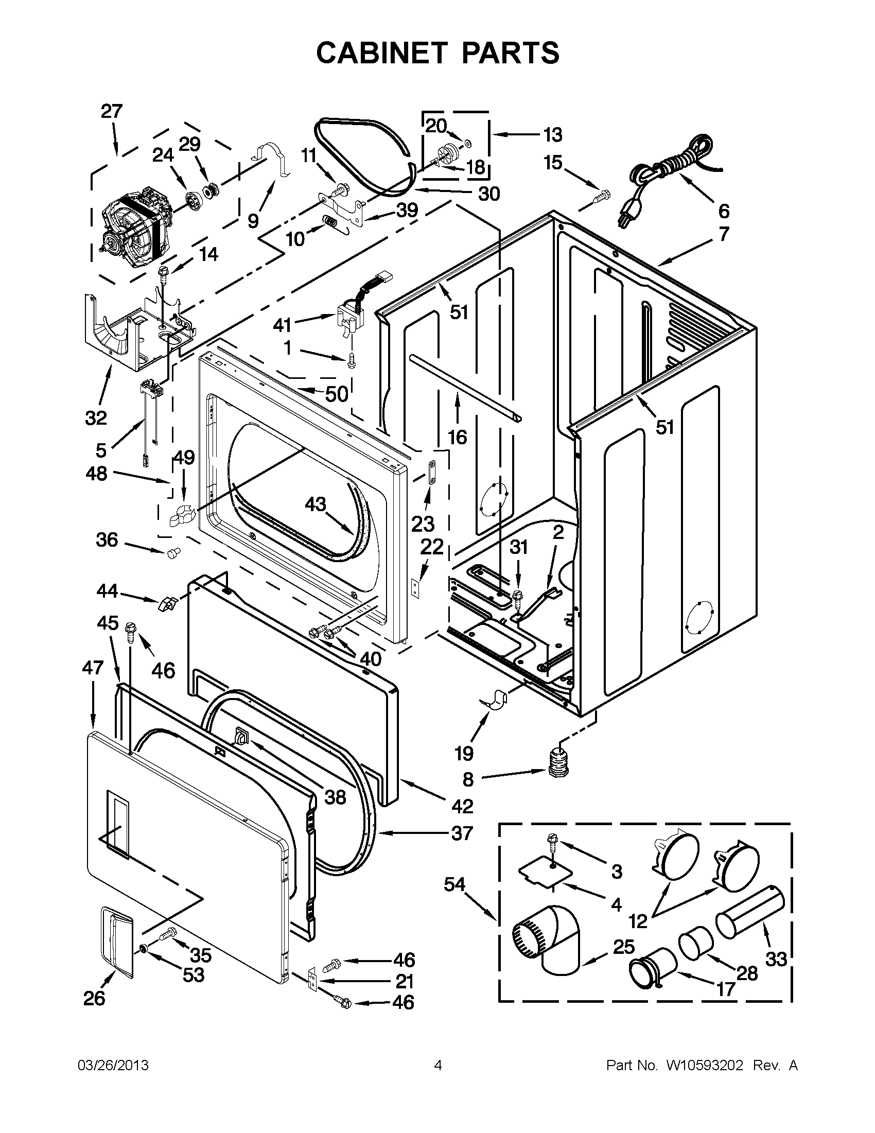 02 - CABINET PARTS