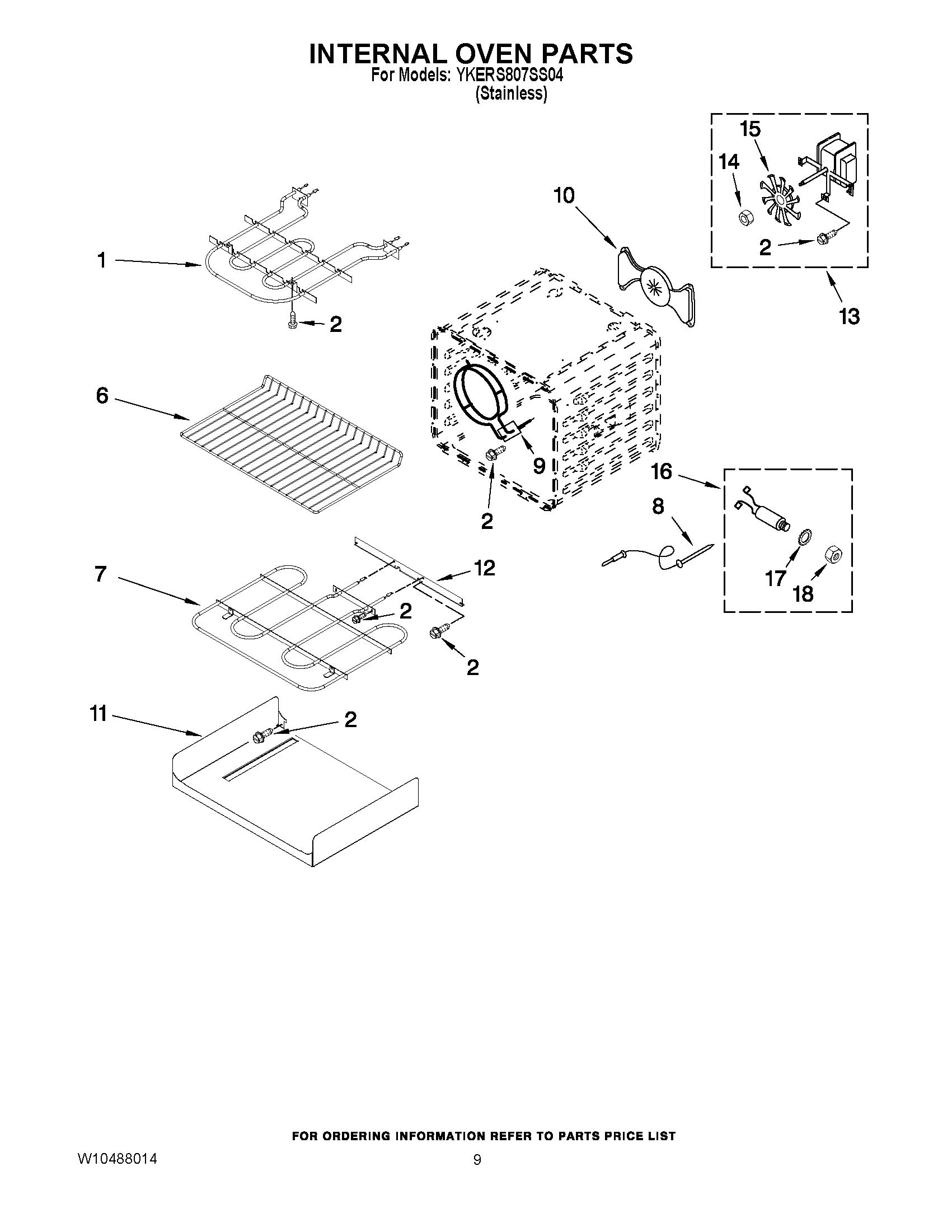 06 - INTERNAL OVEN PARTS