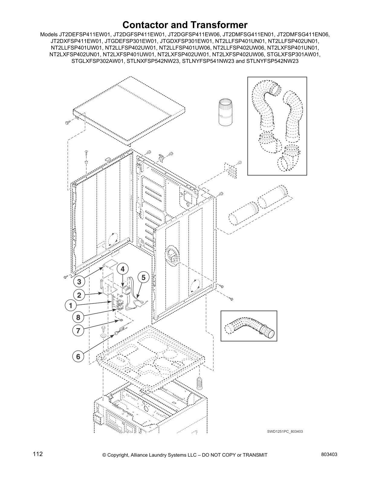 Contactor and Transformer