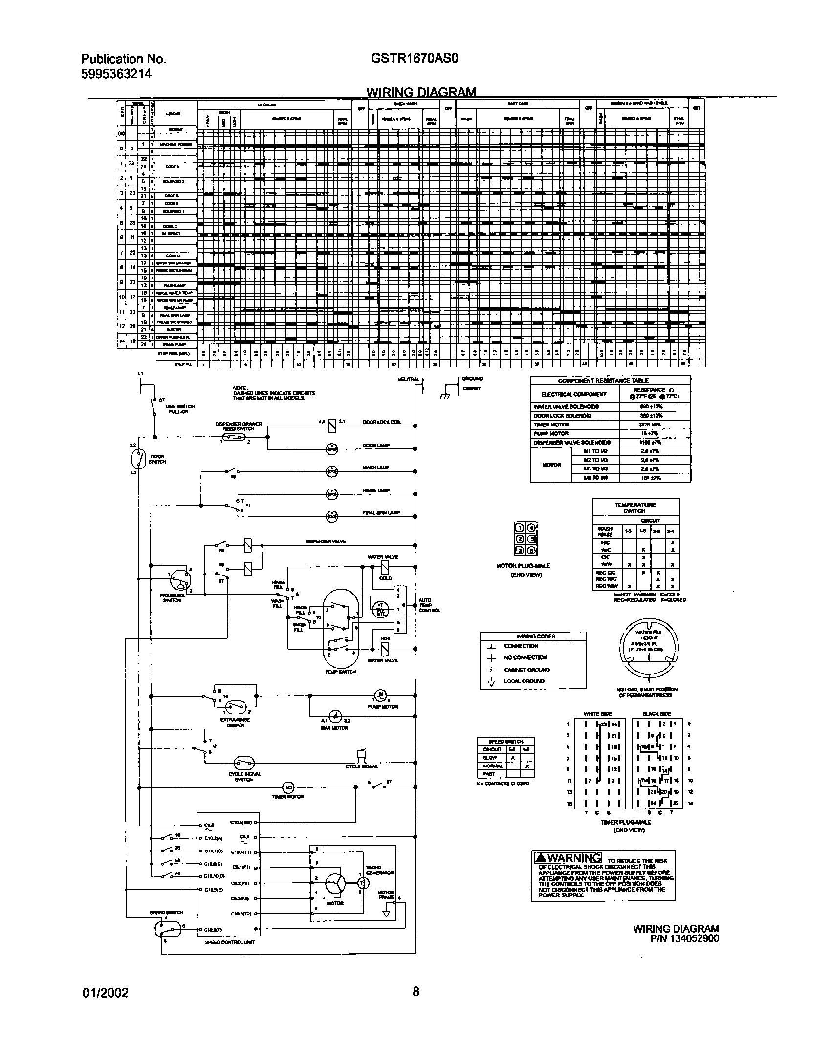 08 - 134052900 WIRING DIAGRAM