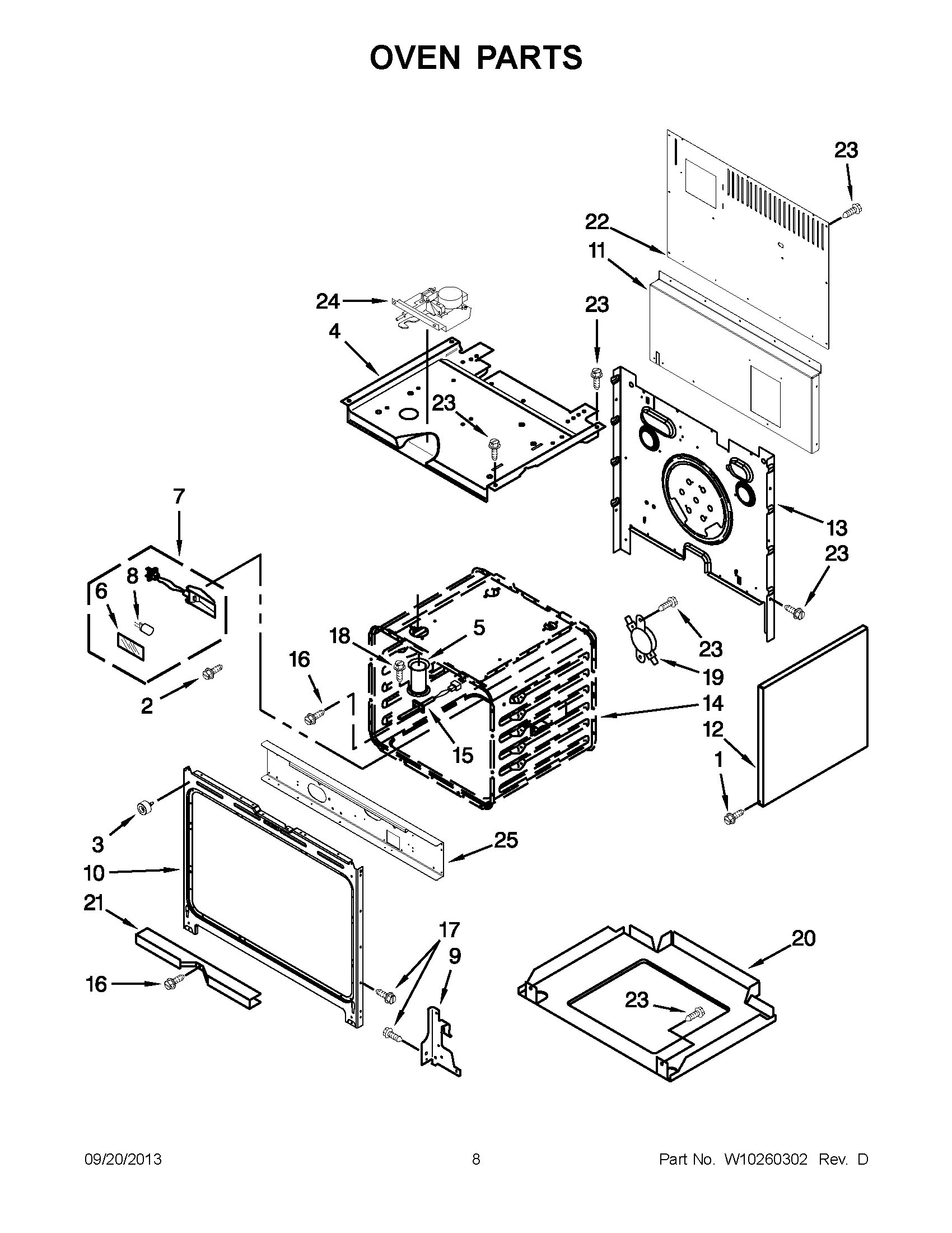 05 - OVEN PARTS