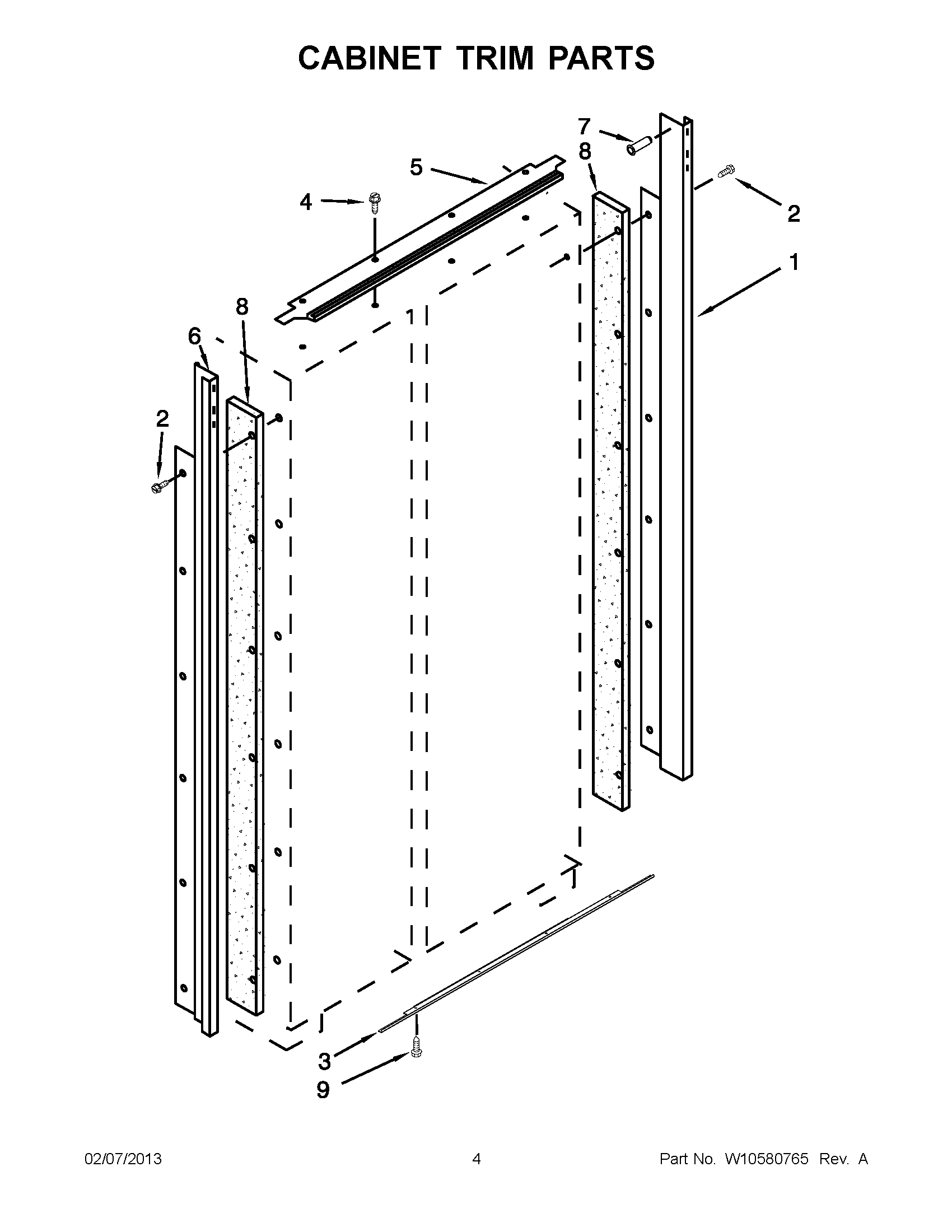 02 - CABINET TRIM PARTS