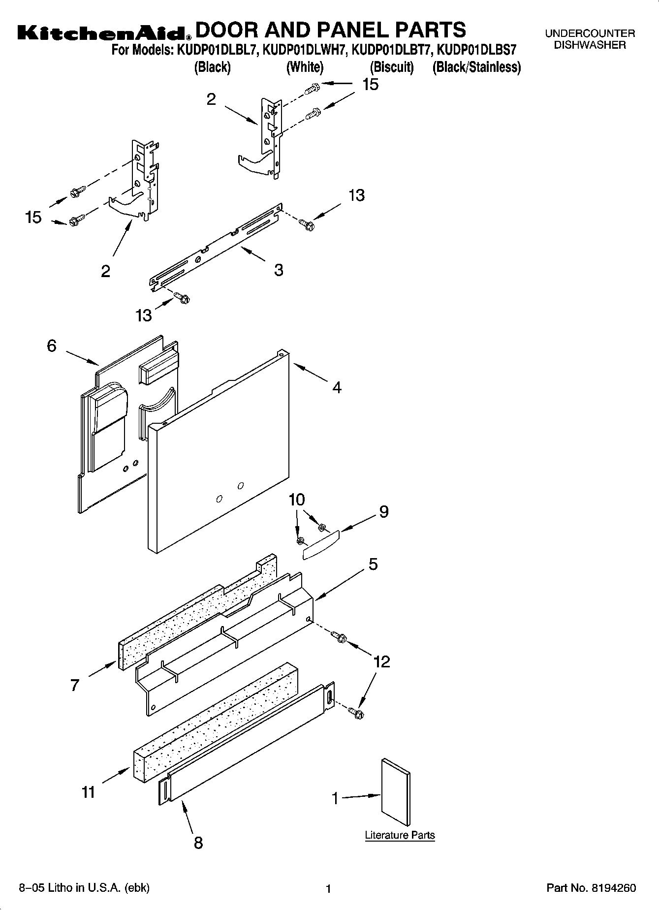 01 - DOOR AND PANEL PARTS