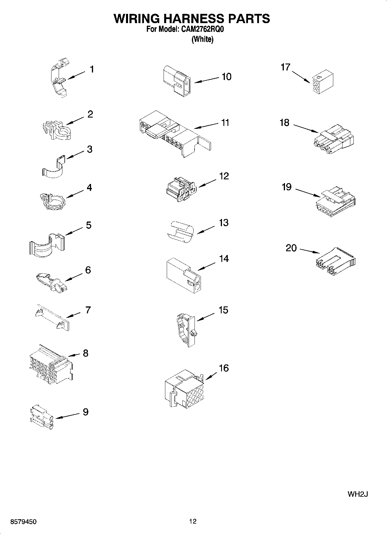 08 - WIRING HARNESS PARTS