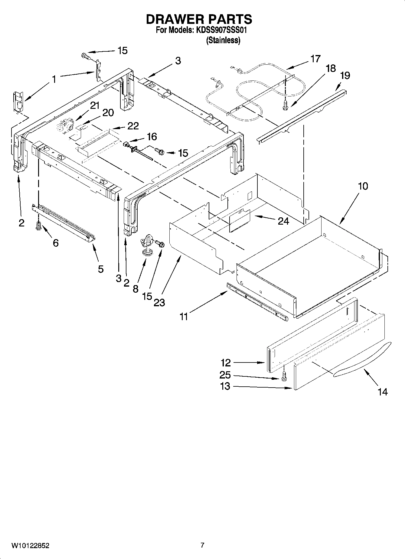 04 - DRAWER PARTS