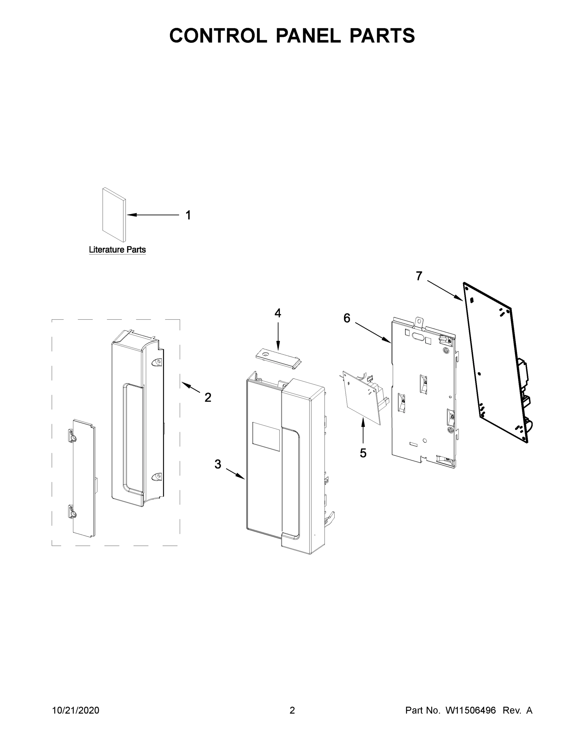 02 - CONTROL PANEL PARTS
