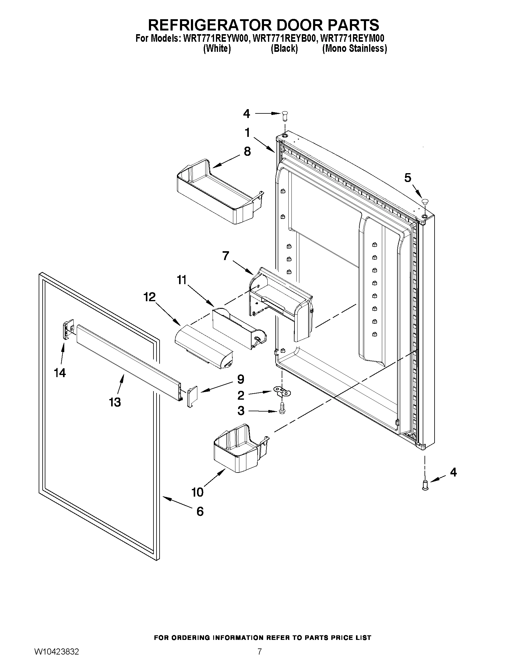 05 - REFRIGERATOR DOOR PARTS