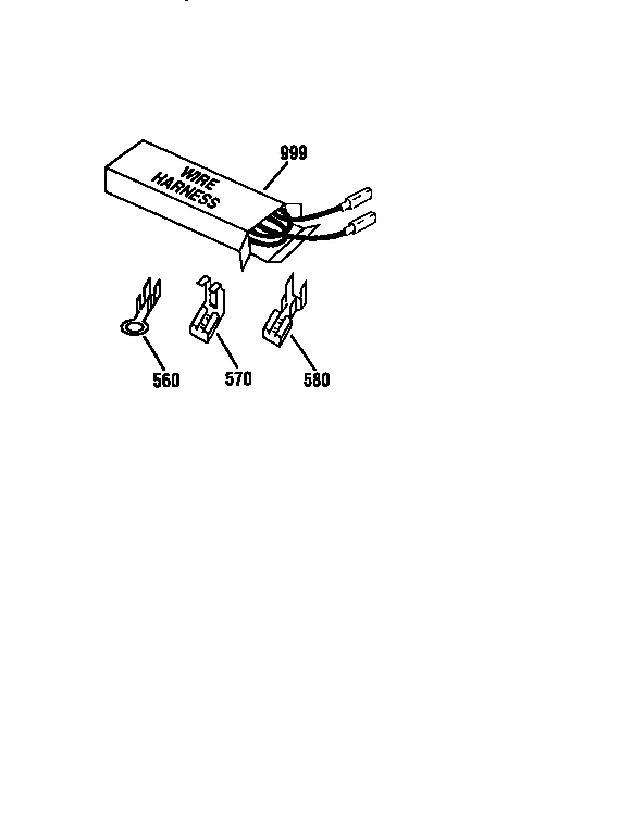 WIRE HARNESS AND COMPONENTS