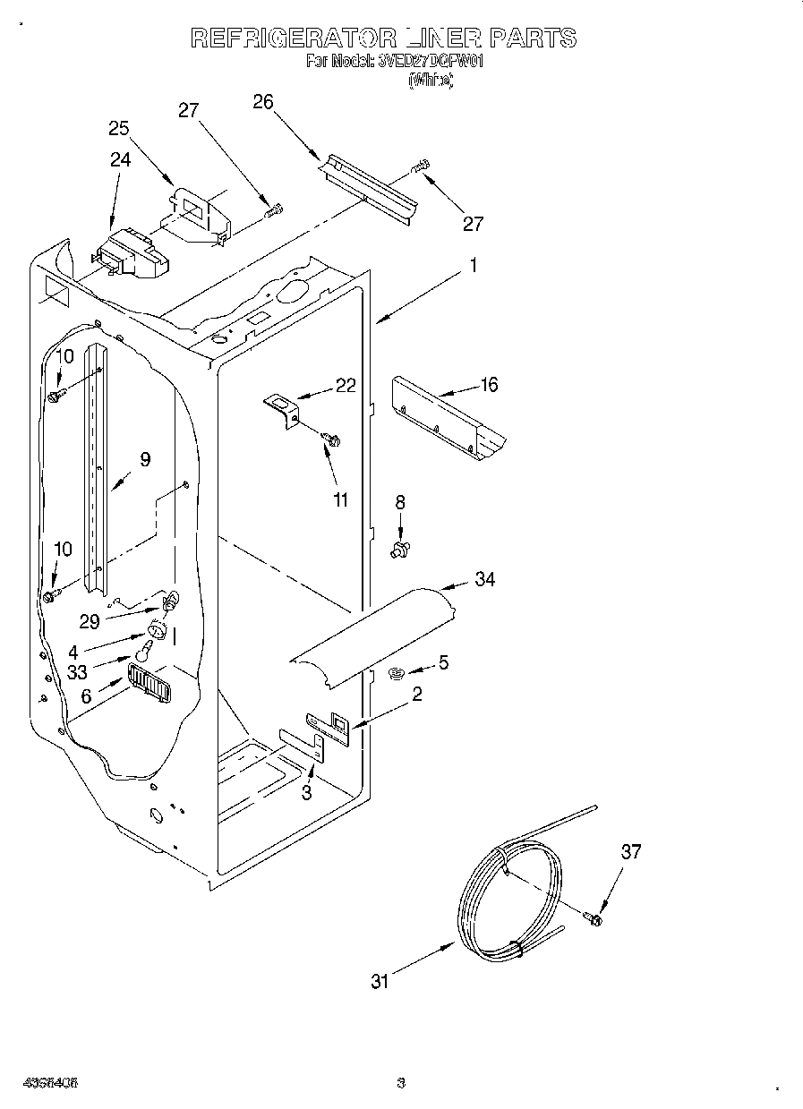 02 - REFRIGERATOR LINER