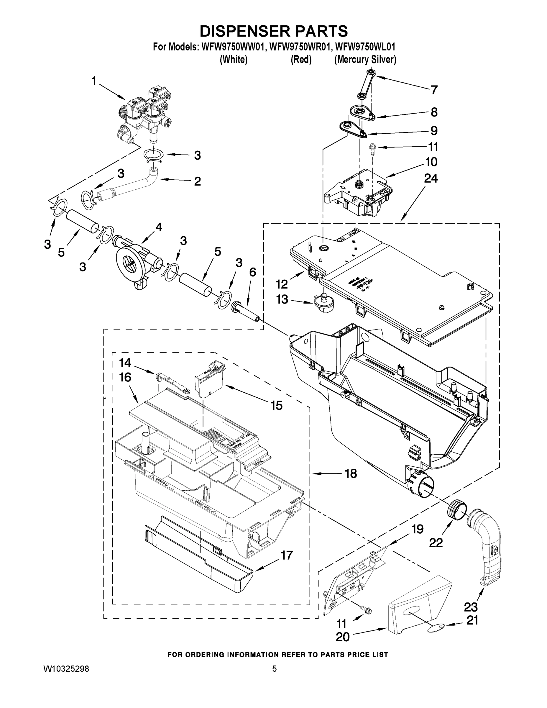 04 - DISPENSER PARTS