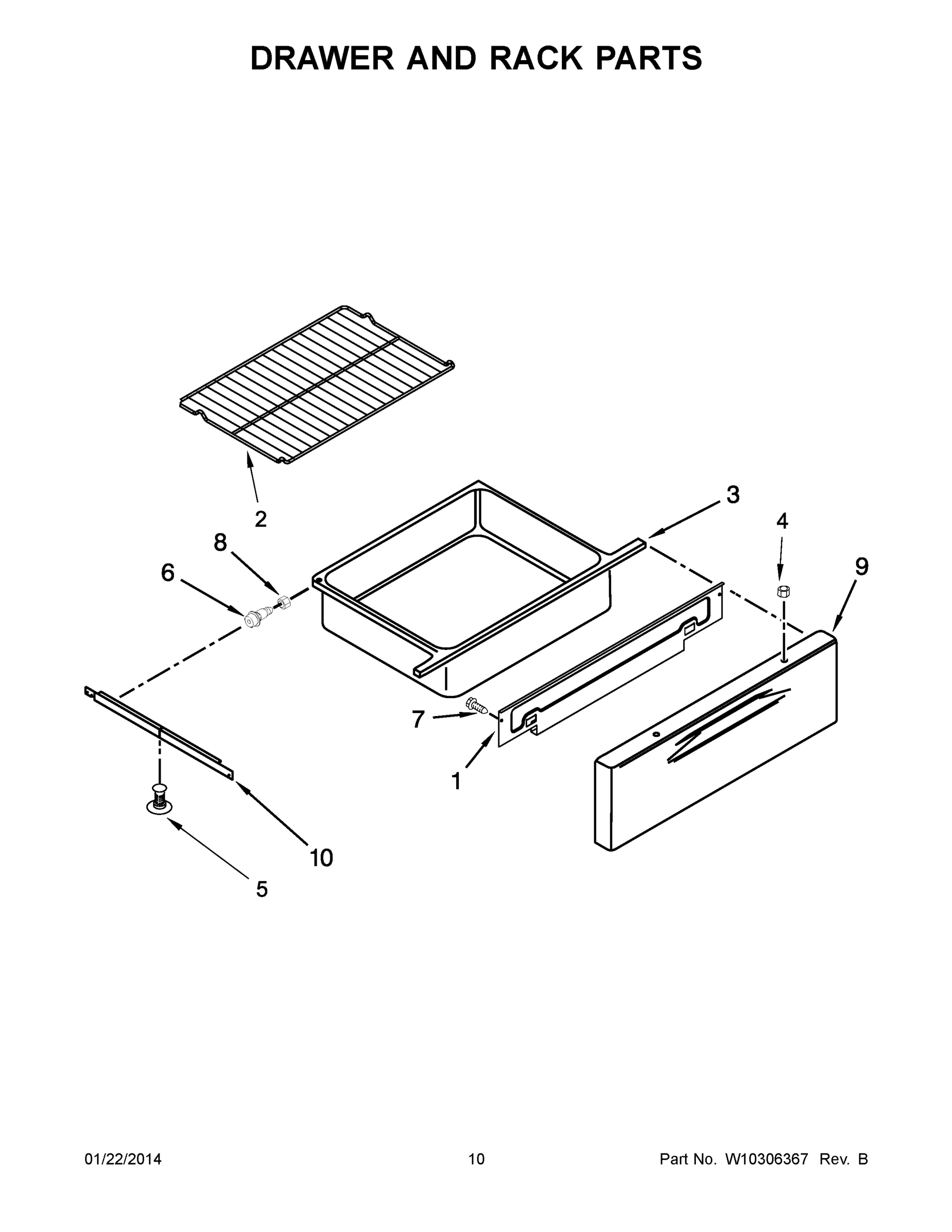 06 - DRAWER AND RACK PARTS