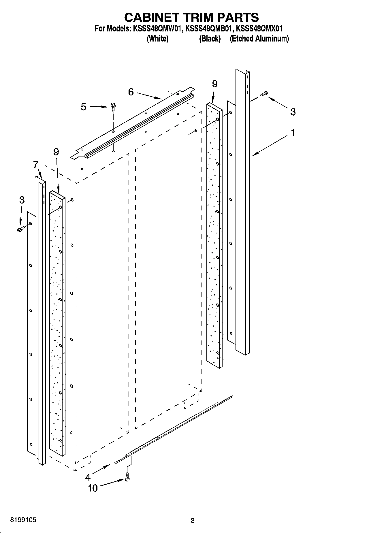 02 - CABINET TRIM PARTS