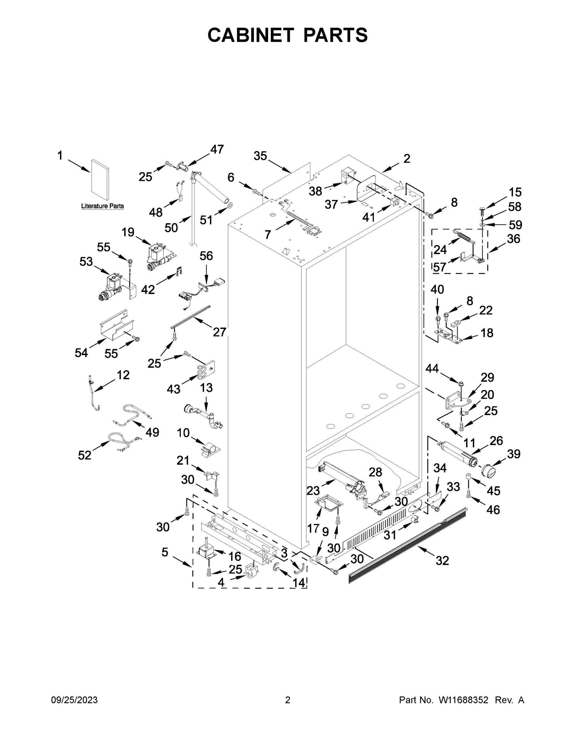02 - CABINET PARTS