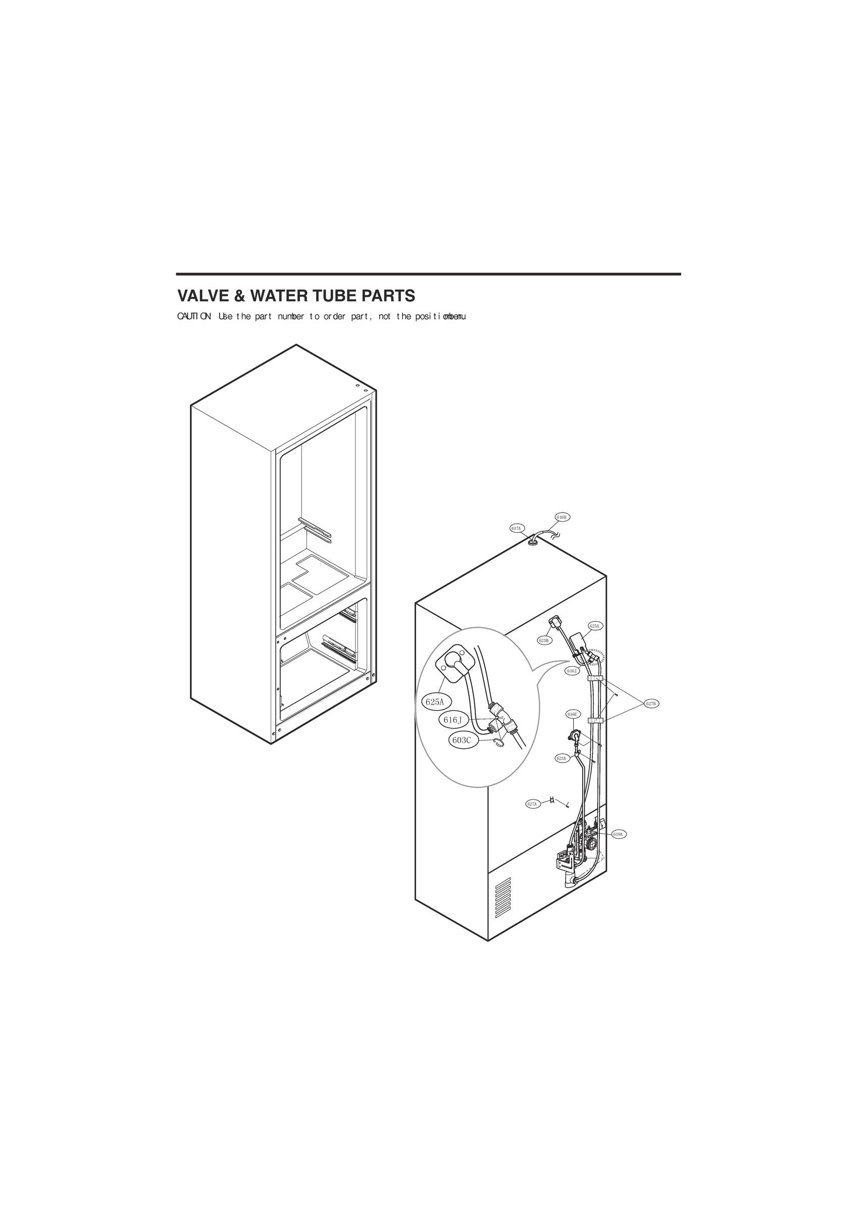 VALVE & WATER TUBE PARTS