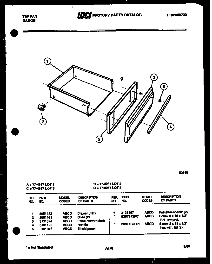 04 - DRAWER PARTS