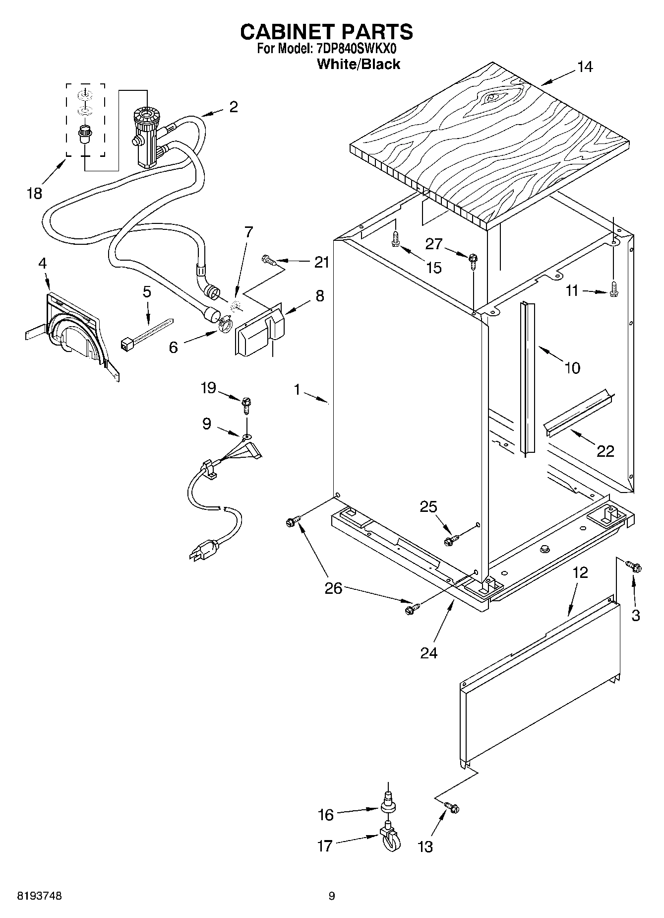 08 - CABINET PARTS