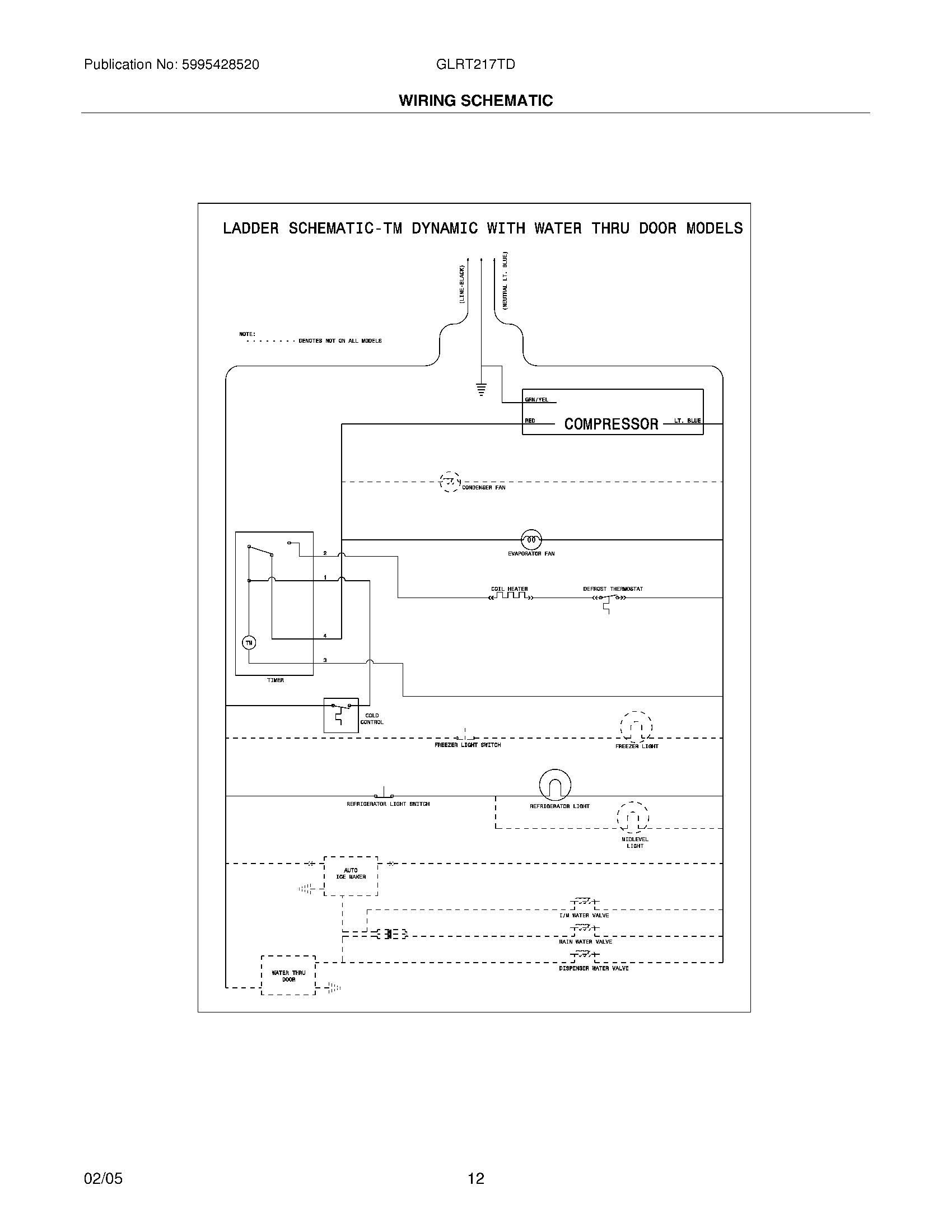 12 - WIRING SCHEMATIC