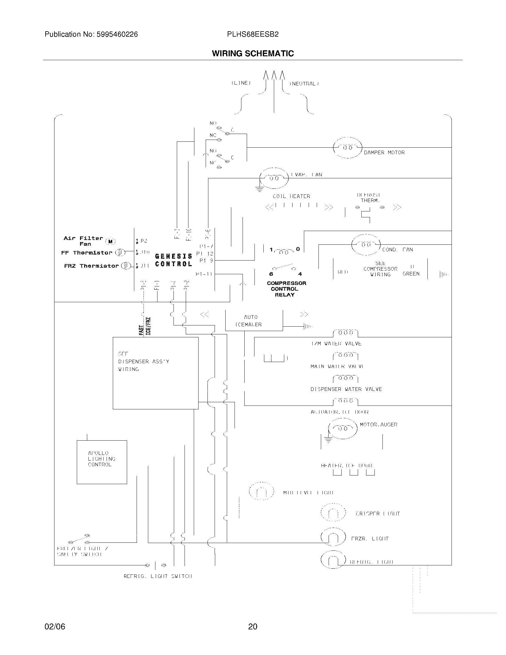20 - WIRING SCHEMATIC