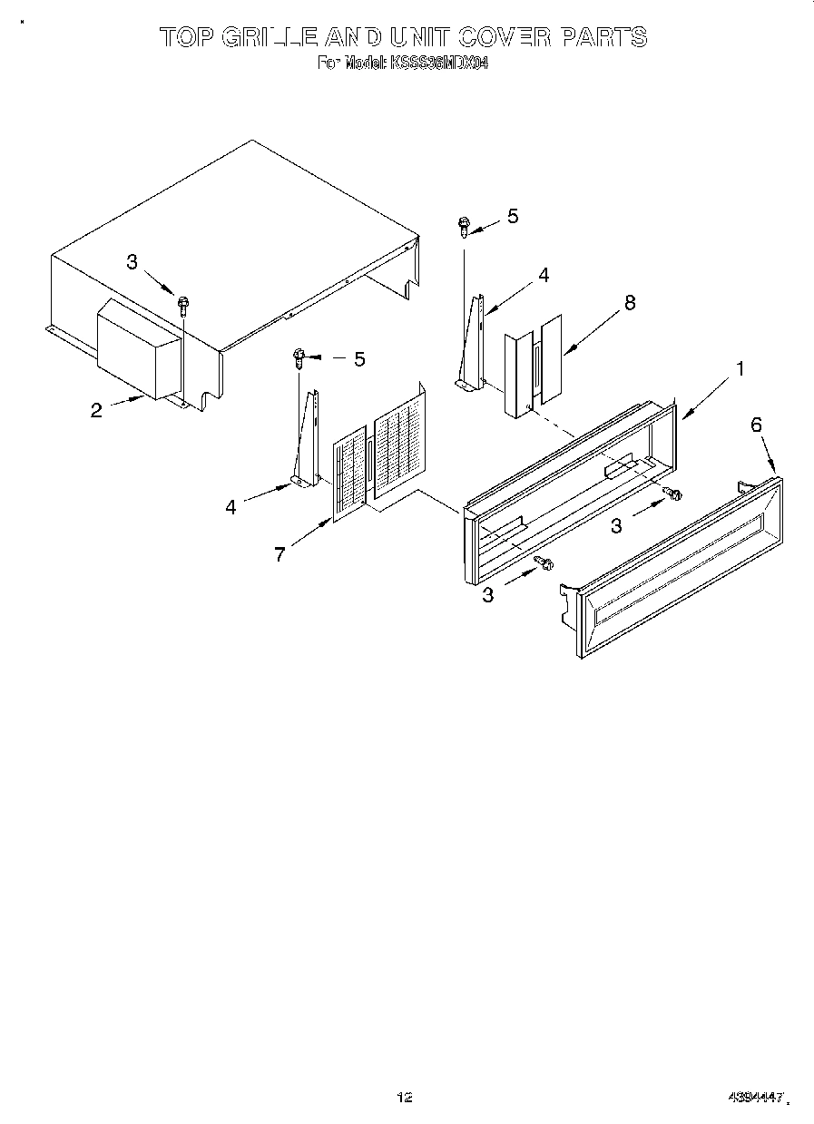 09 - TOP GRILLE AND UNIT COVER