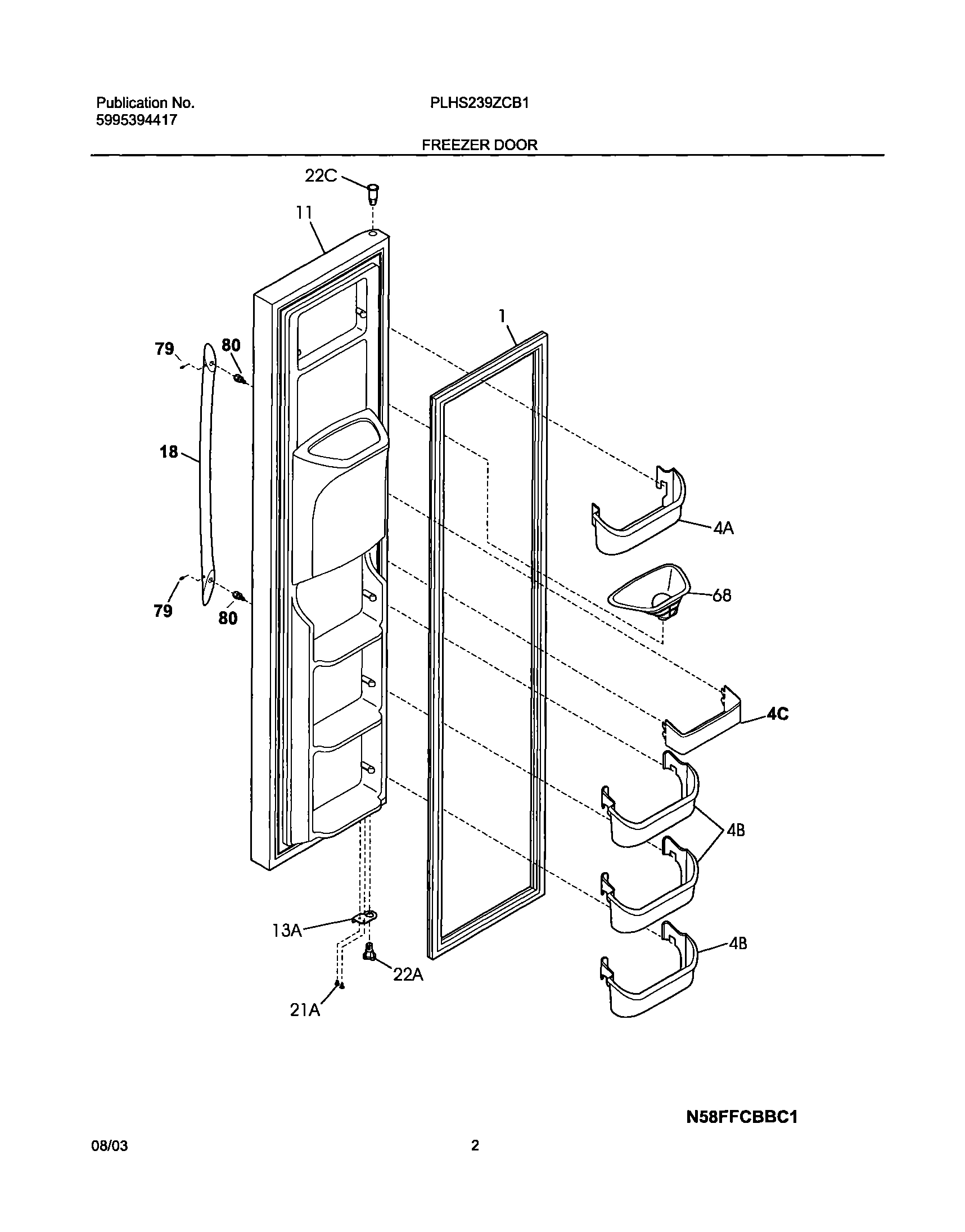 03 - FREEZER DOOR