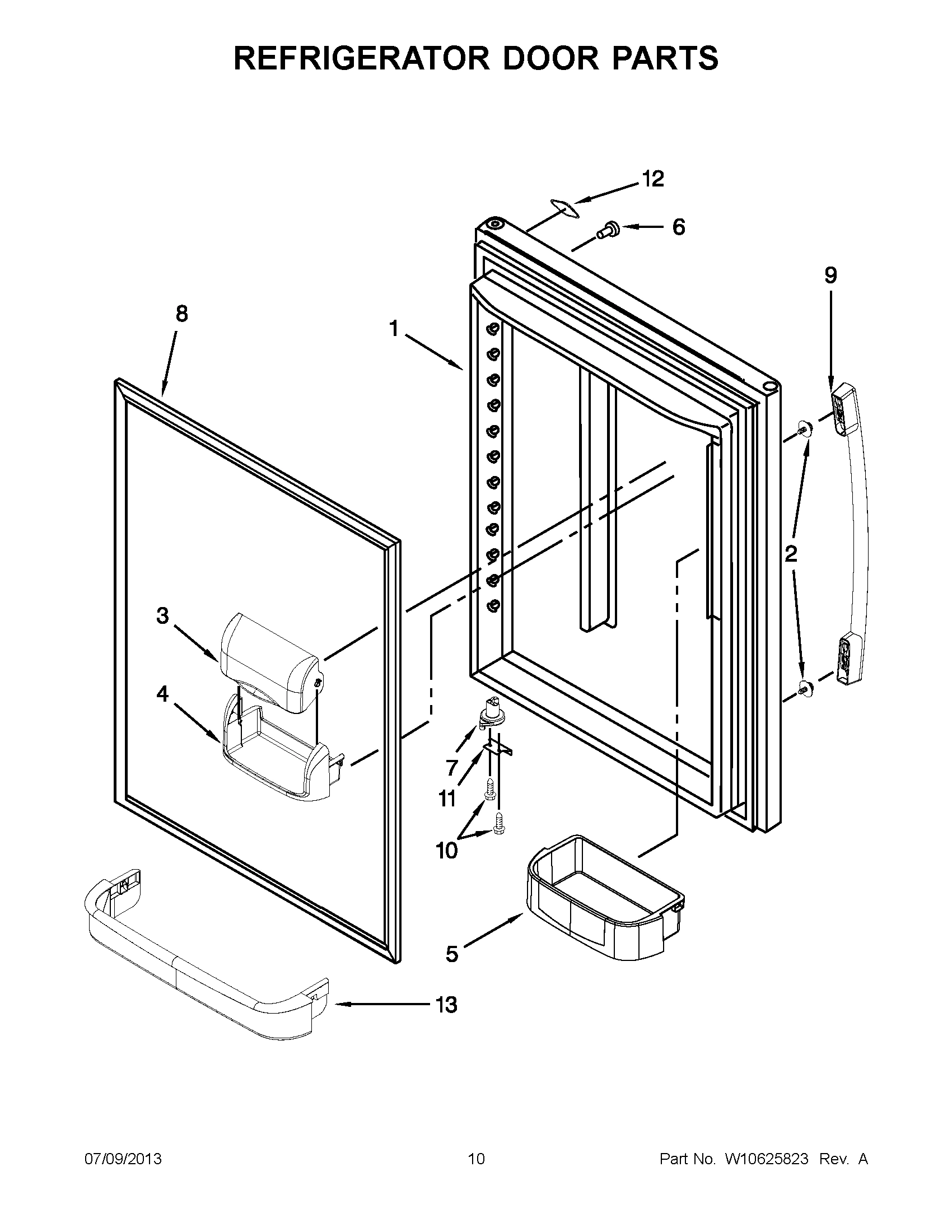 05 - REFRIGERATOR DOOR PARTS
