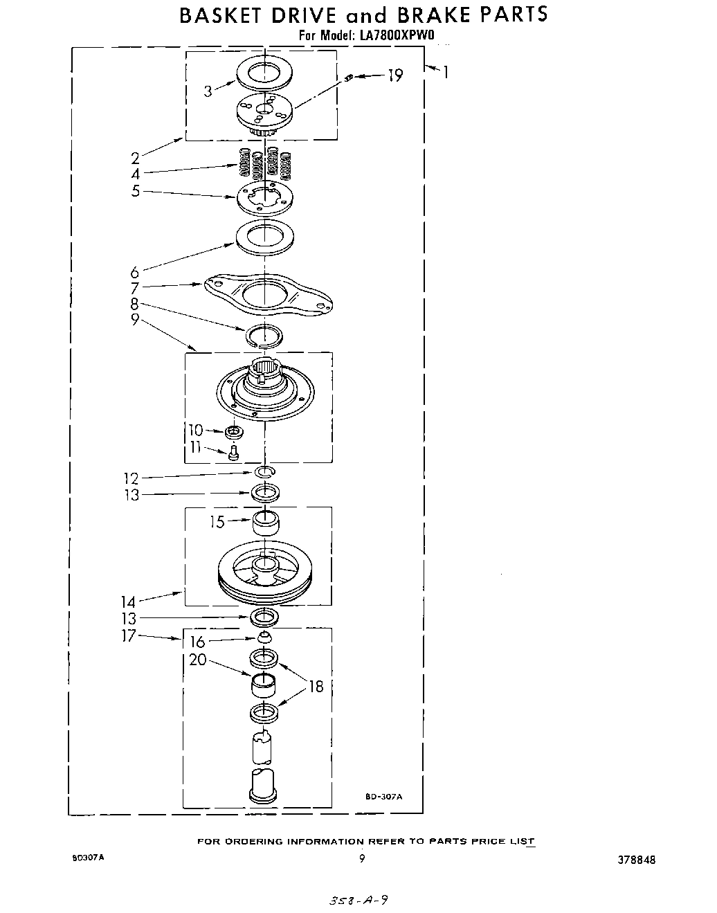 08 - BASKET DRIVE AND BRAKE
