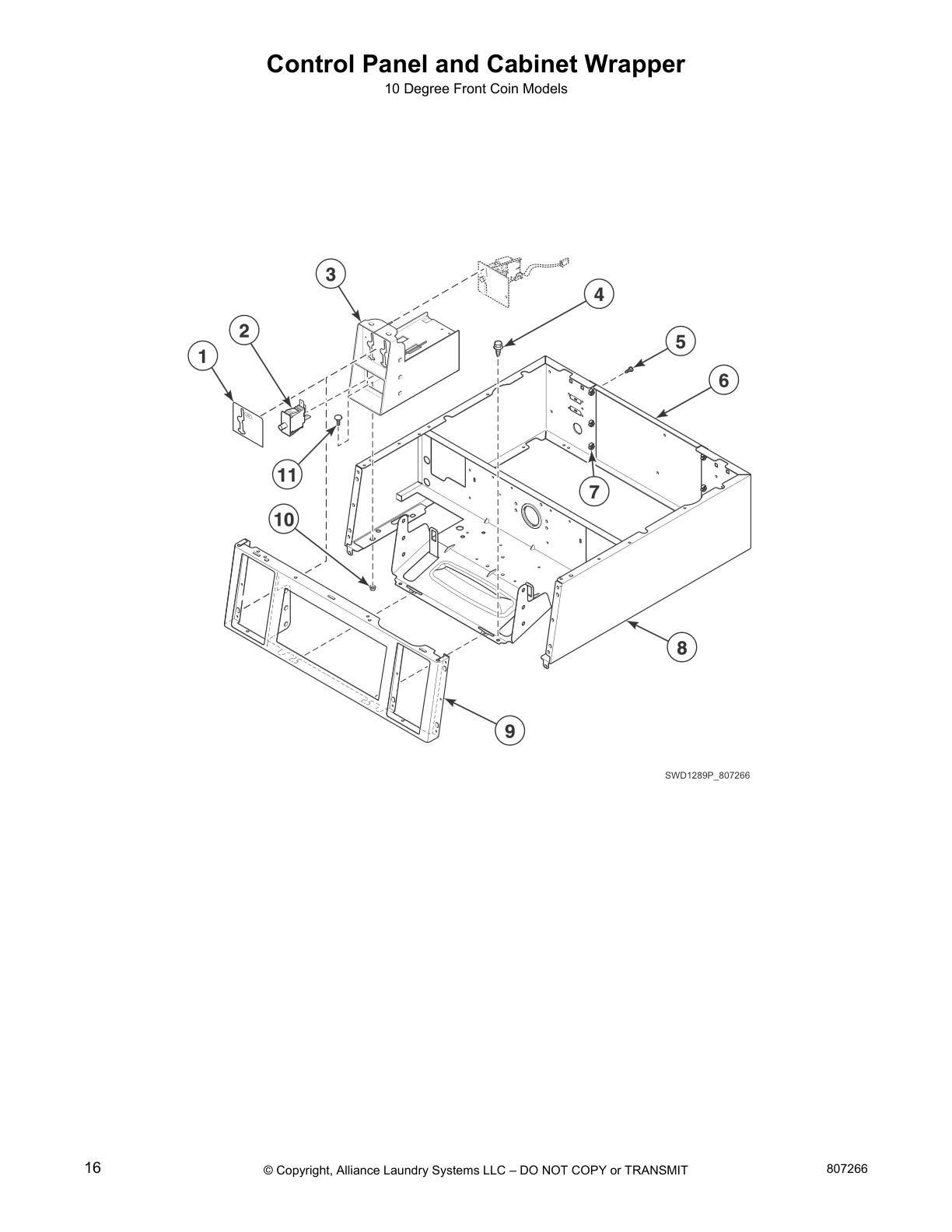 Control Panel and Cabinet Wrapper