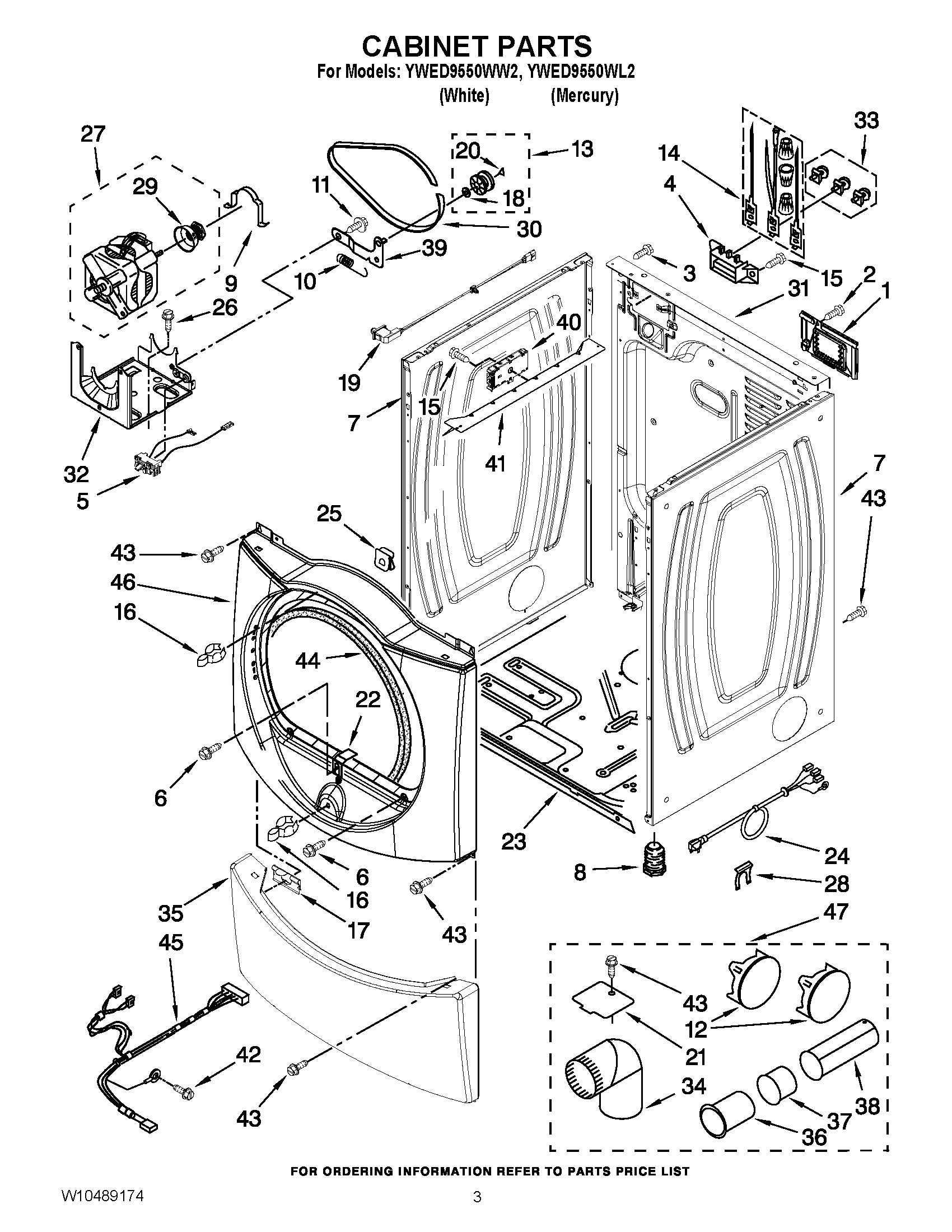 02 - CABINET PARTS