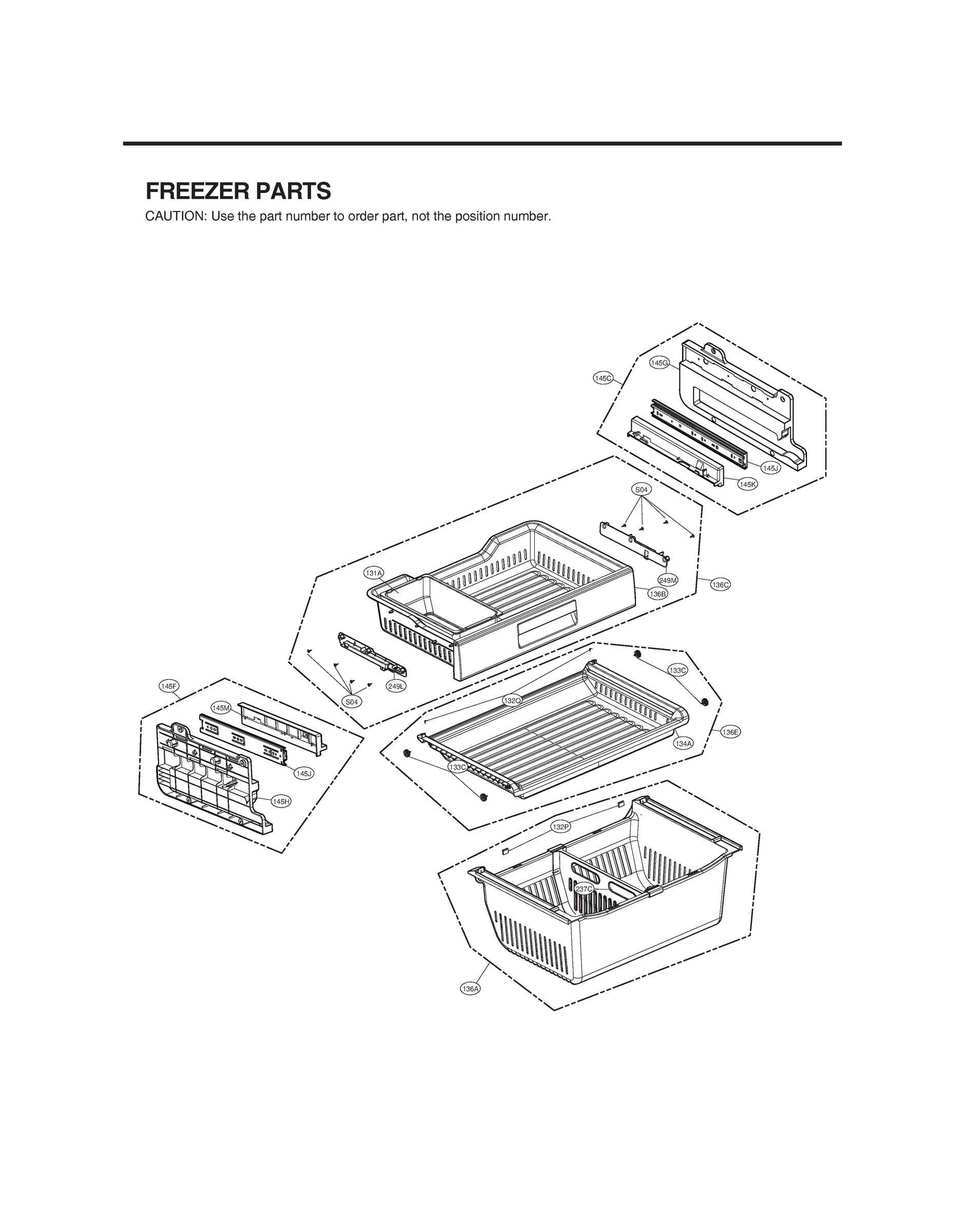 FREEZER PARTS