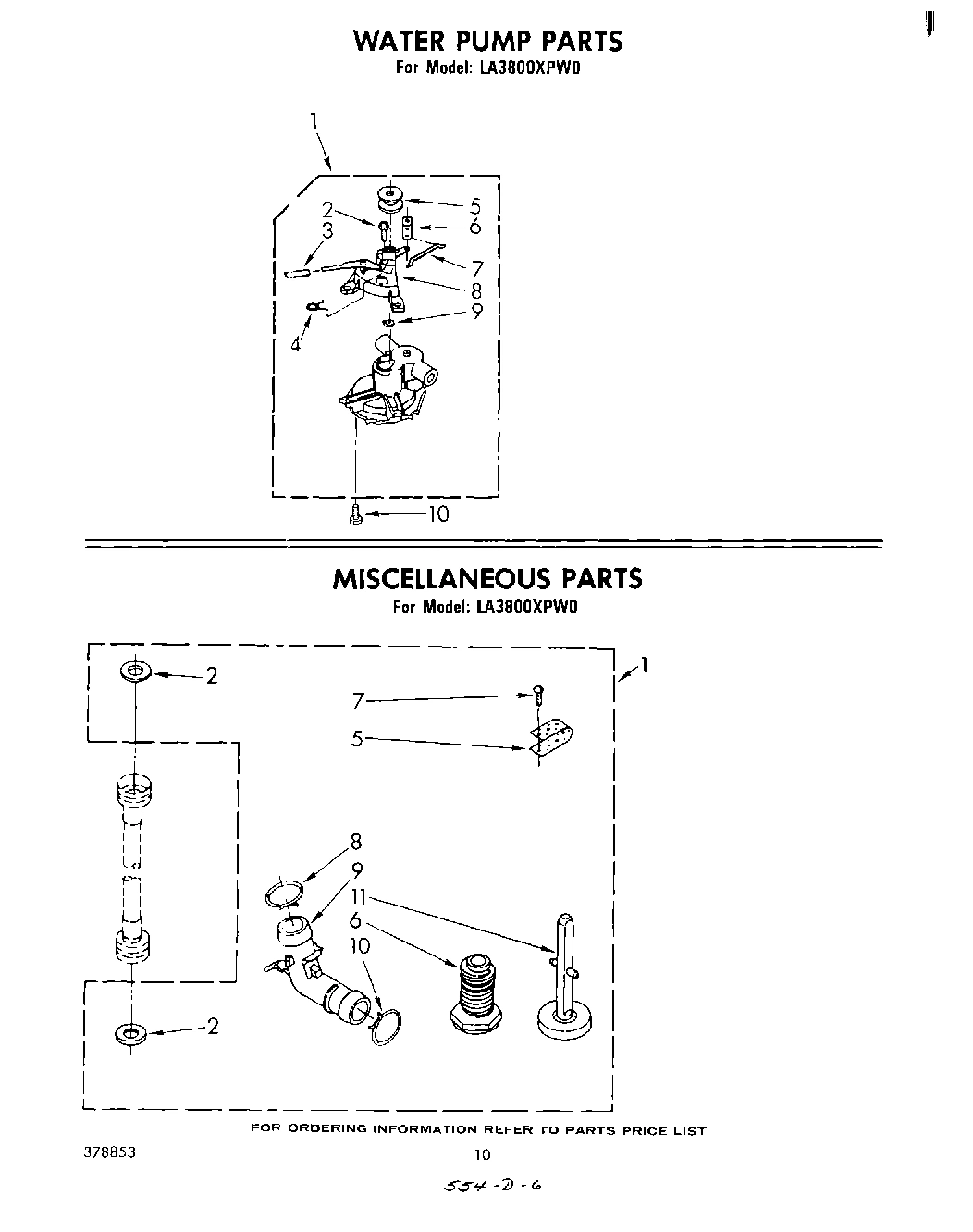 08 - WATER PUMP , MISCELLANEOUS