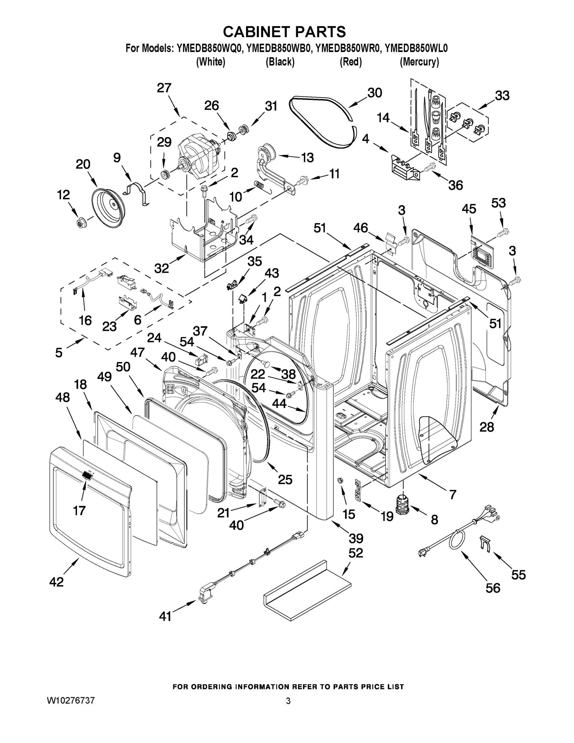 02 - CABINET PARTS